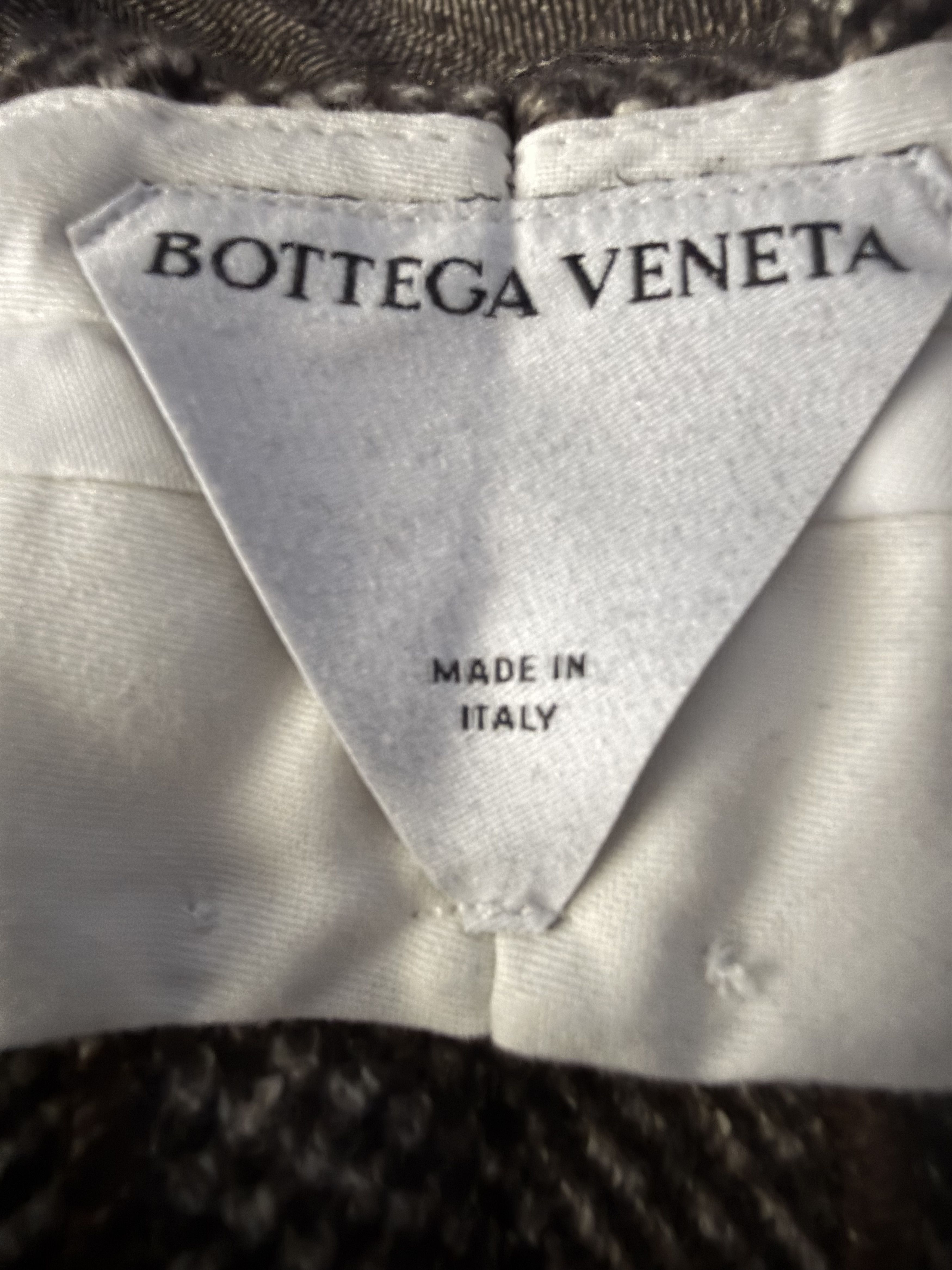 Bottega Veneta Textured Wool Chevron Trousers Size US 34 / EU 50 - 13 Thumbnail