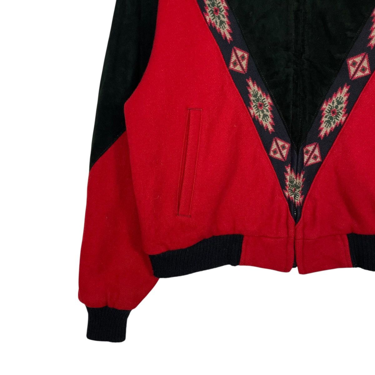 Vintage Vintage 80s Cripple Creek By Circle S Wool Suede Jacket Size US M / EU 48-50 / 2 - 3 Thumbnail