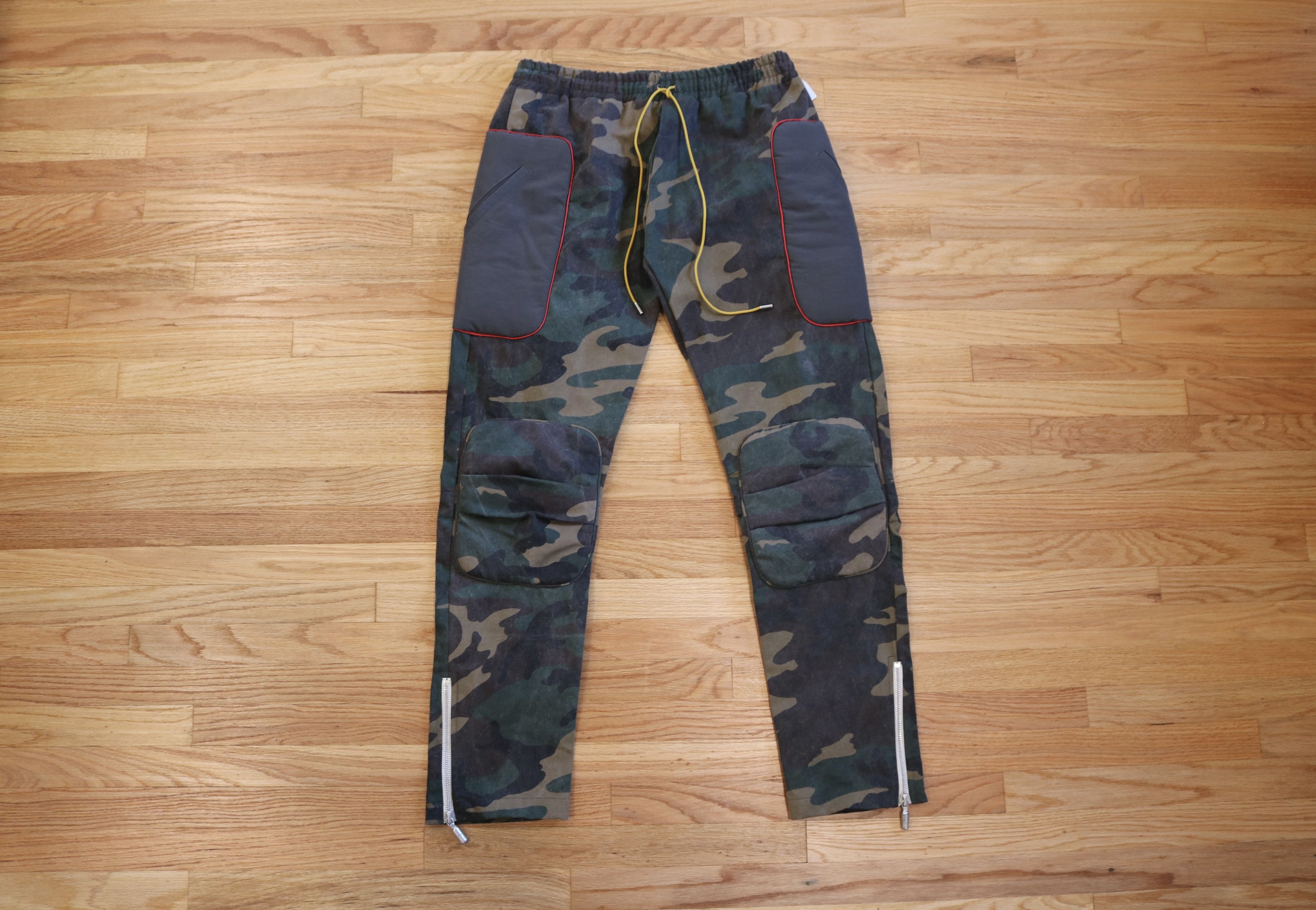 Rhude Rhude Camo Moto Pants Size US 33 - 1 Thumbnail