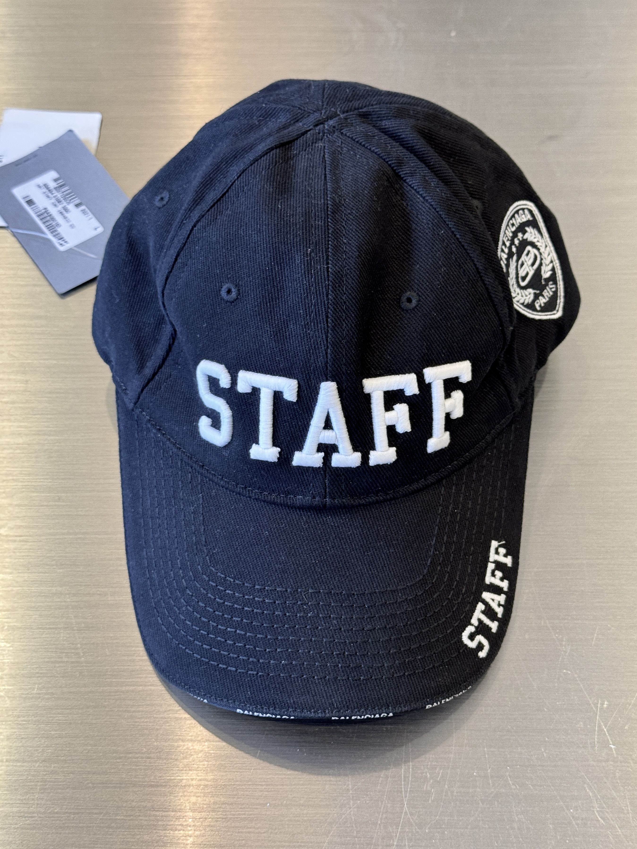 Balenciaga Staff Cap Size ONE SIZE - 1 Thumbnail