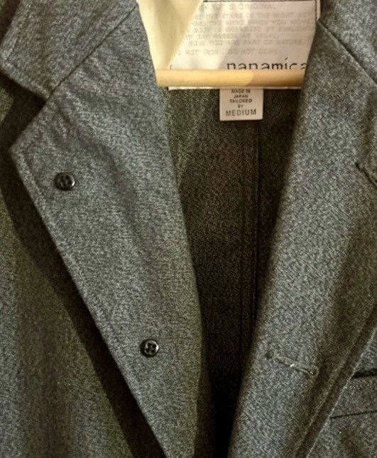 Nanamica Nanamica Tailored Blazer SUAF018 Made in Japan – Size Size 40R - 6 Thumbnail