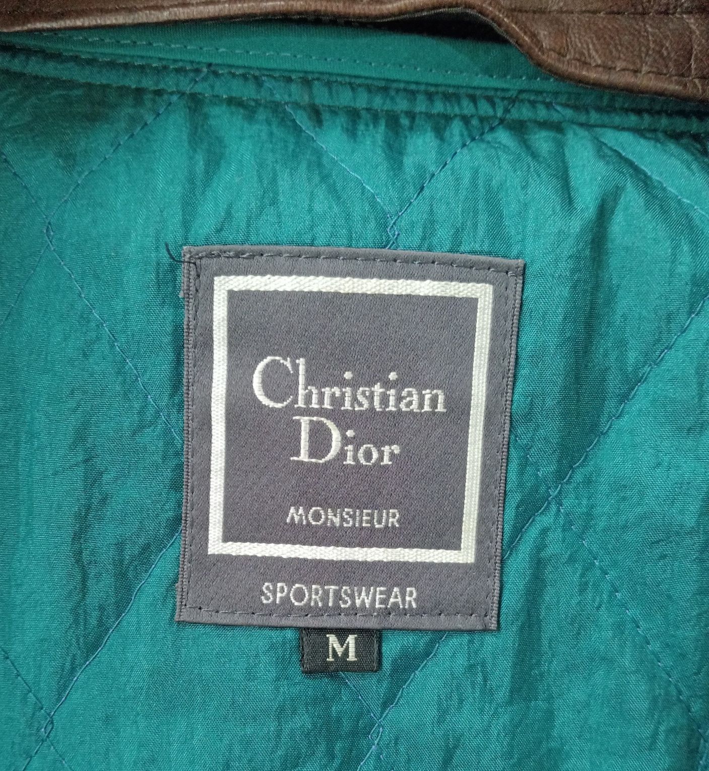 Christian Dior Monsieur Vintage Christian Dior Monsieur Leather Jacket with Linner Size M / US 6-8 / IT 42-44 - 9 Thumbnail