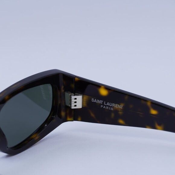 Saint Laurent Paris 🕶️ New Saint Laurent SLM140 003 Sunglasses - Havana Frame Size ONE SIZE - 7 Thumbnail