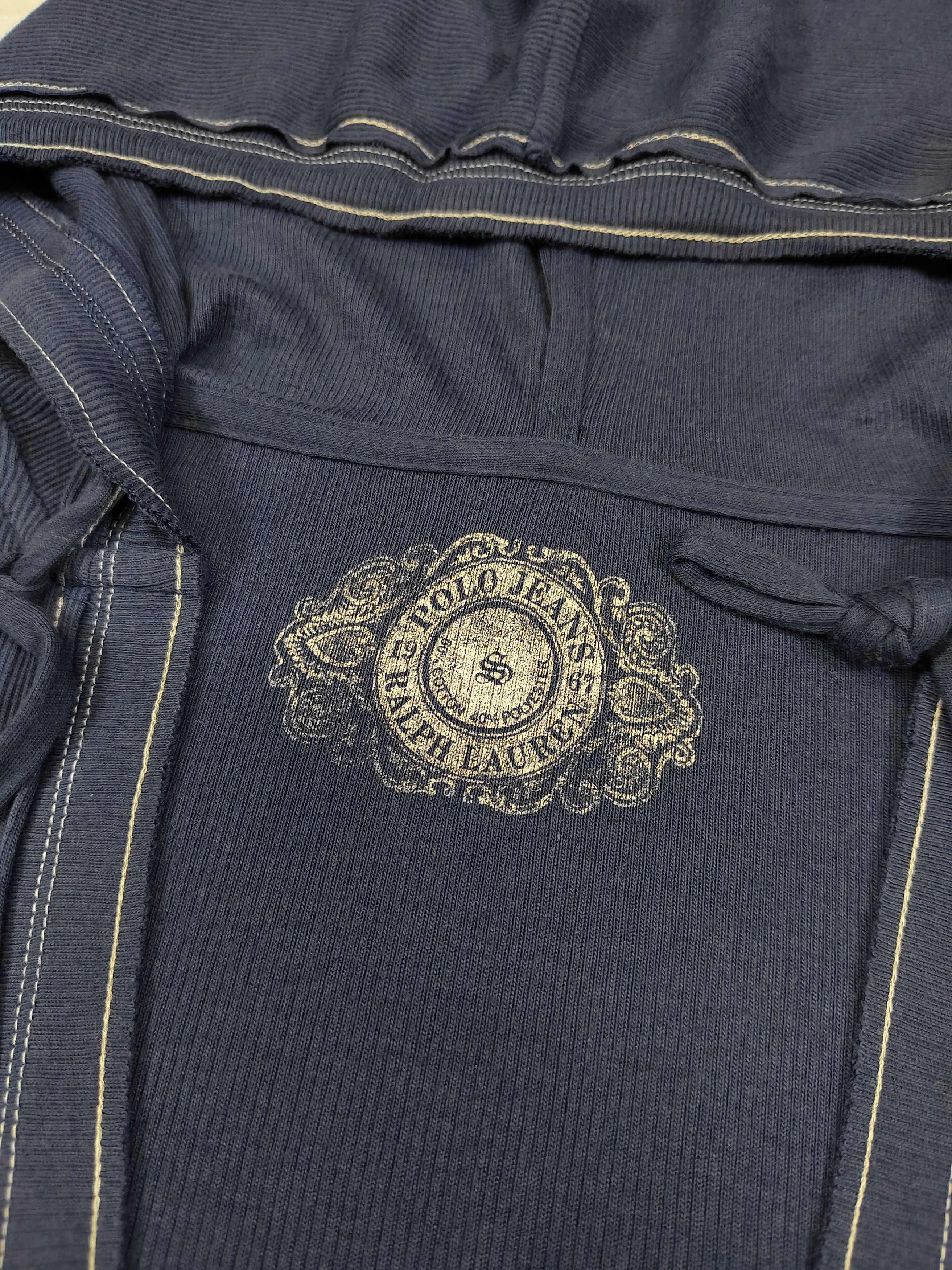 Polo Ralph Lauren 🔥Polo Jeans Ralph Lauren Embroidered Hoodie Size M / US 6-8 / IT 42-44 - 5 Thumbnail