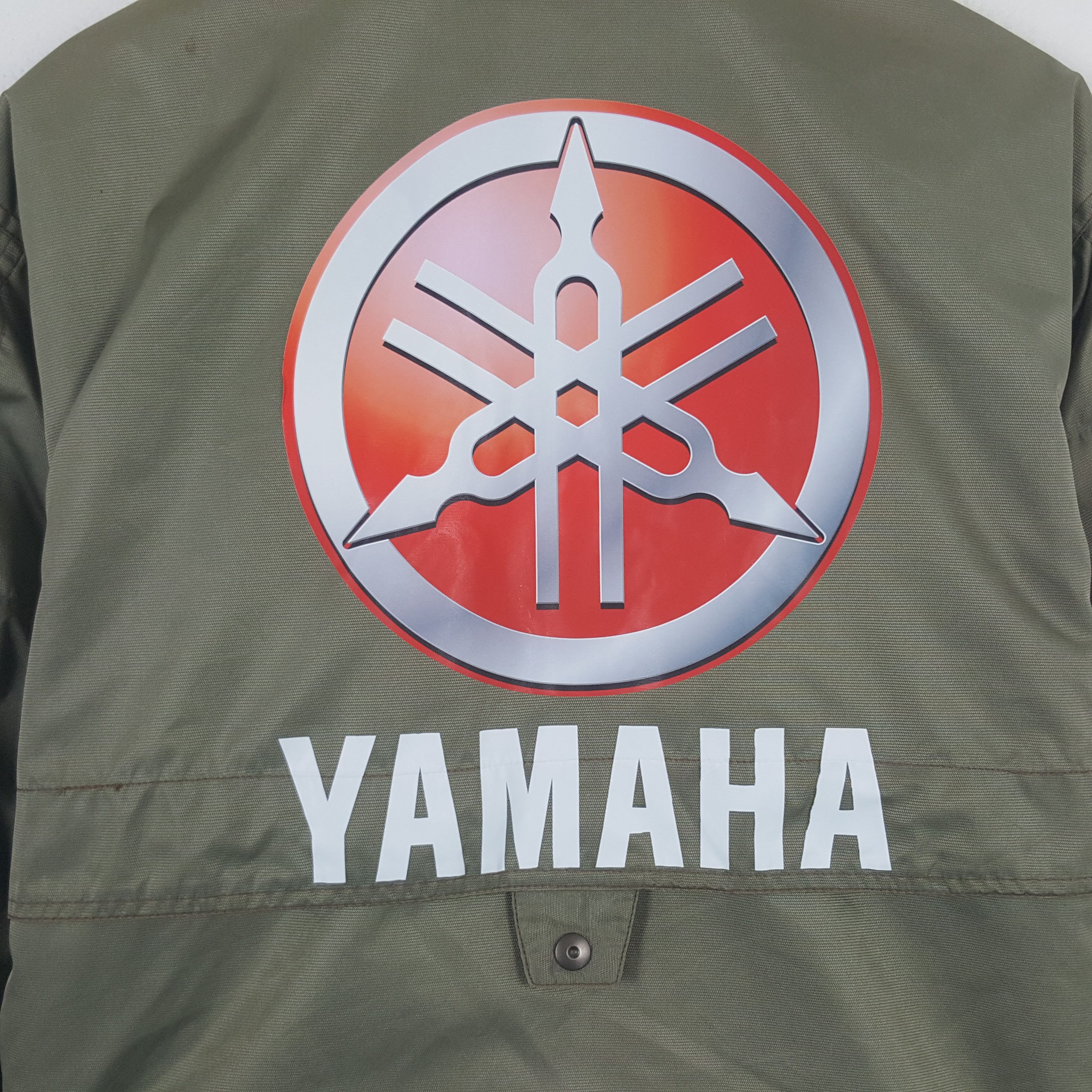 Japanese Brand × Vintage × Yamaha Vinatge Yamaha Racing Custom Logo Sport Bomber Jacket Size US L / EU 52-54 / 3 - 2 Thumbnail