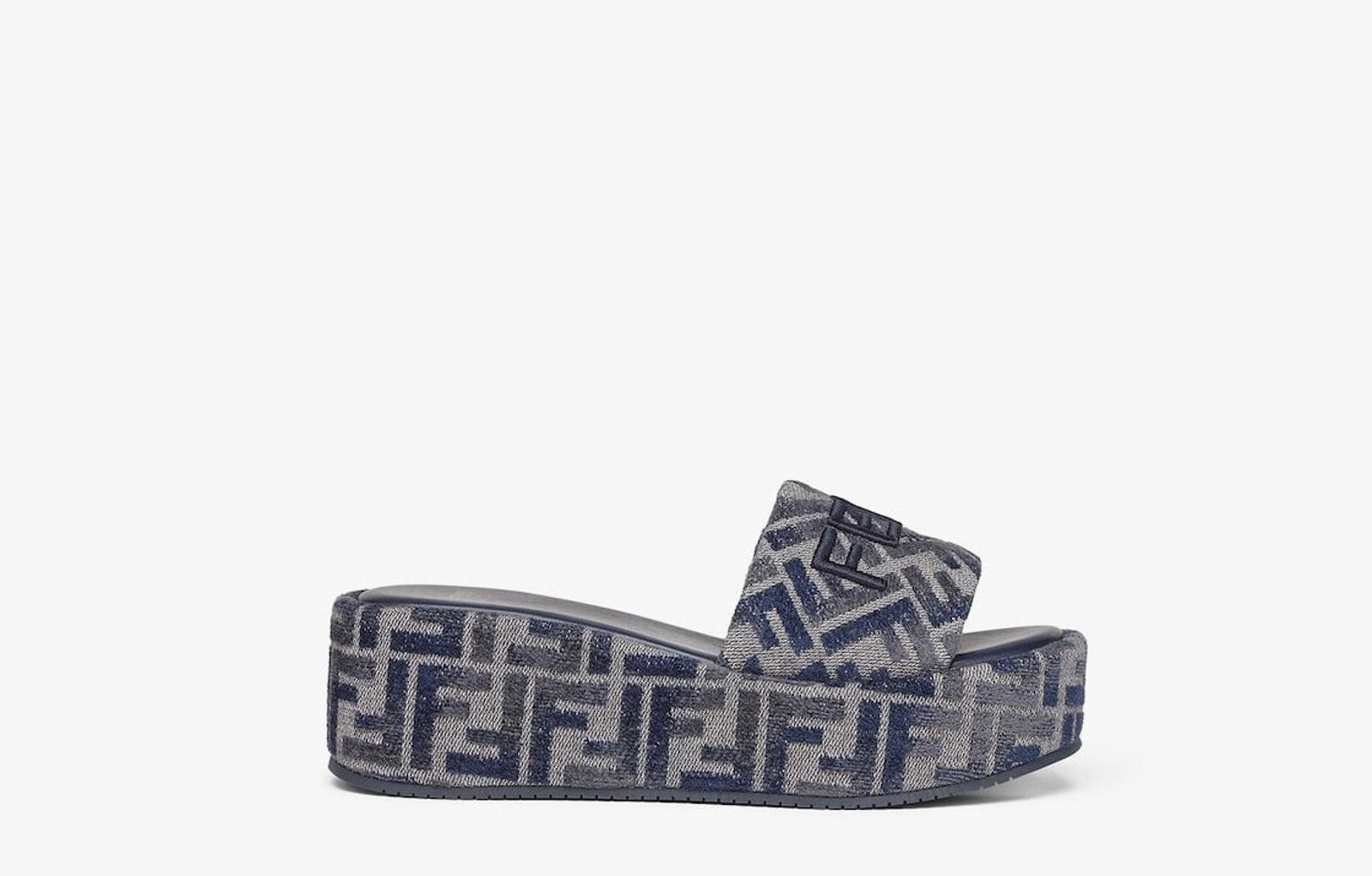 Fendi Fendi Sunshine Platform Sandals Size US 7.5 / IT 37.5 - 1 Thumbnail