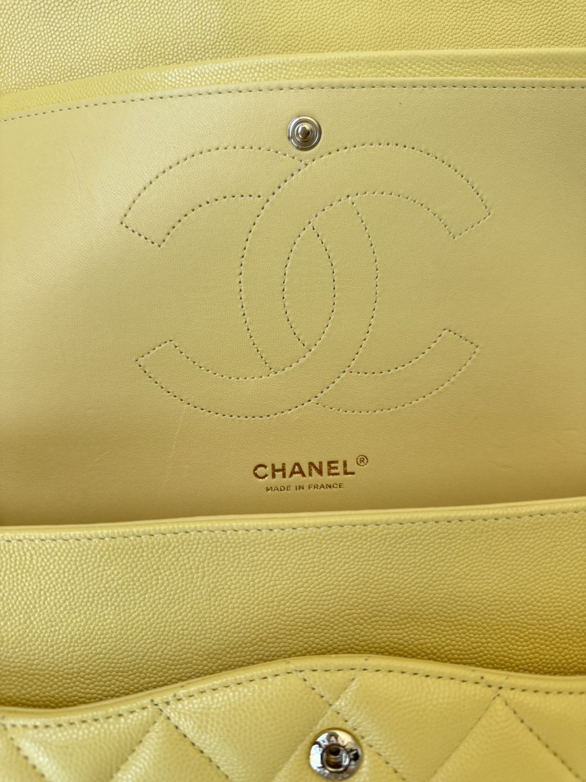 Chanel CHANEL Classic Large Flap Shoulder Bag Caviar Leather Purse Size ONE SIZE - 14 Thumbnail