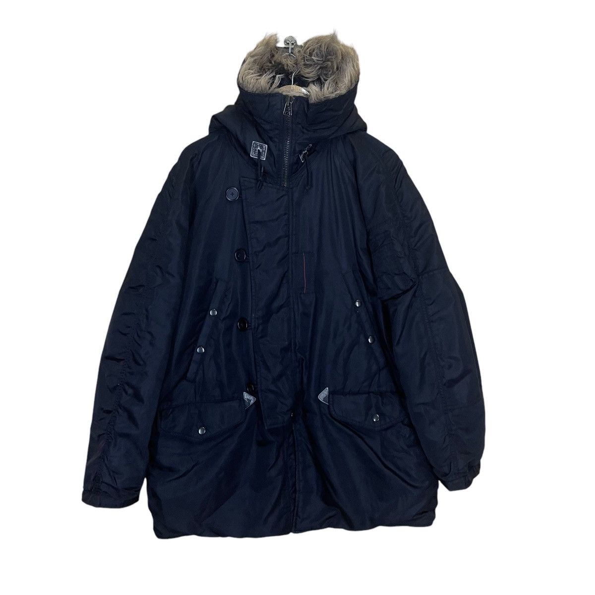Alpha Industries Avirex Officer Uniform Military Heavy Flying Hoodie Jacket Size US L / EU 52-54 / 3 - 1 Thumbnail