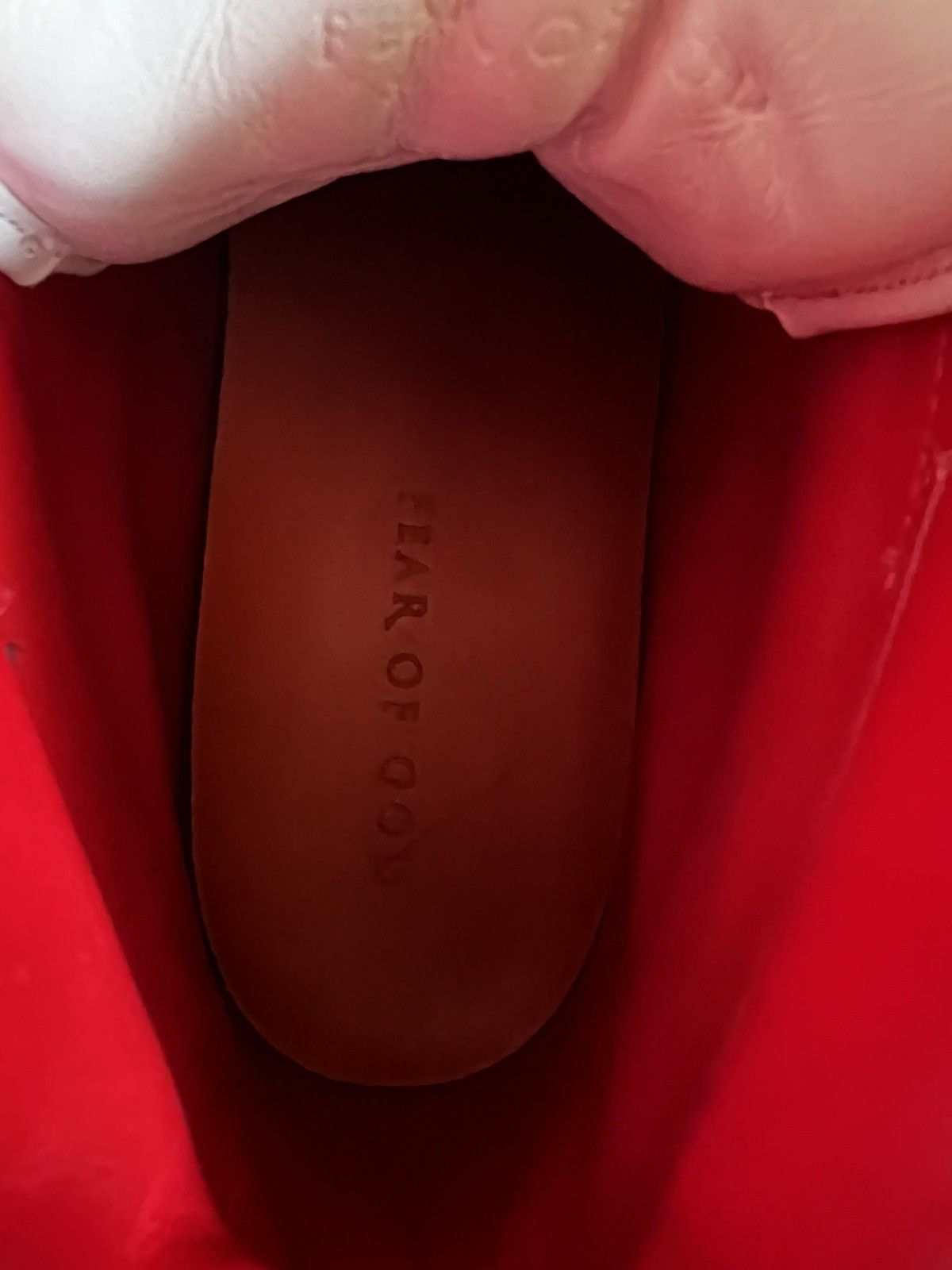 Fear of God Fear of God - Basketball Leather High-Top Sneakers Size 41 Size US 8 / EU 41 - 3 Thumbnail