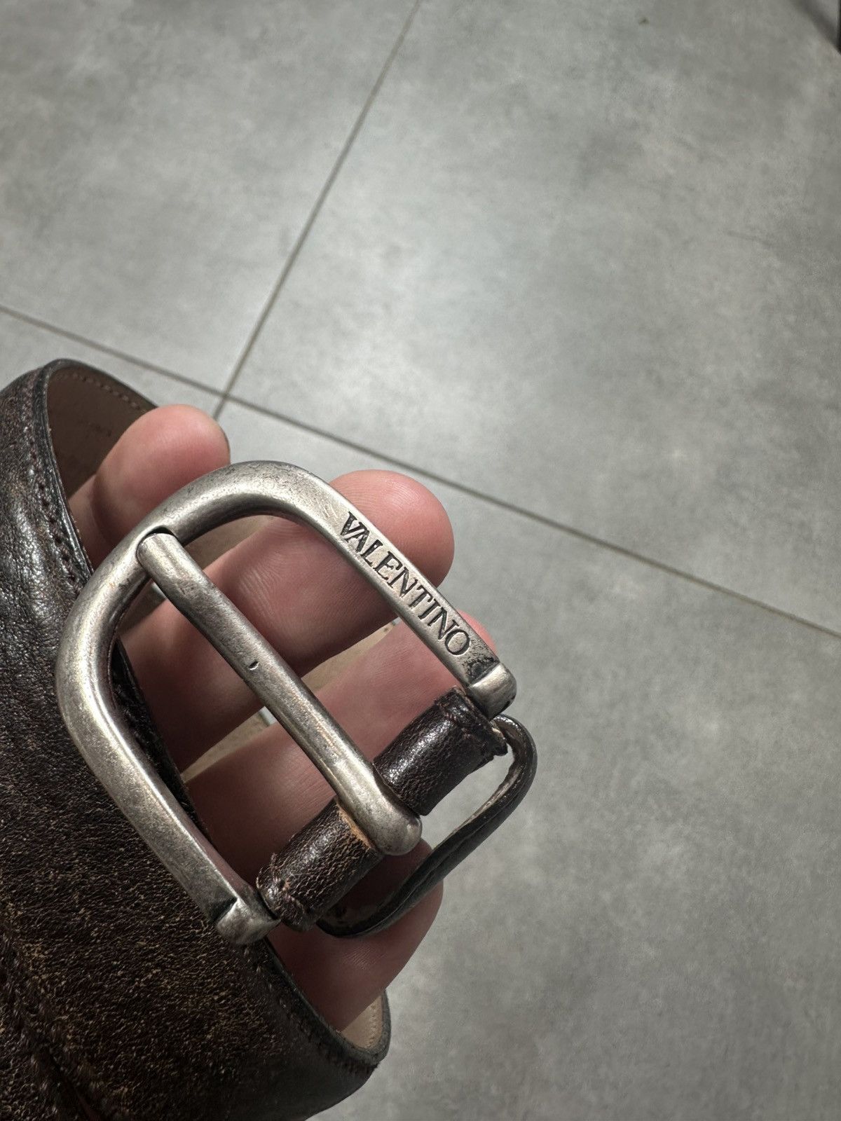 Valentino Vintage Valentino Garavani Office Style Buckle Belt Size ONE SIZE - 5 Thumbnail