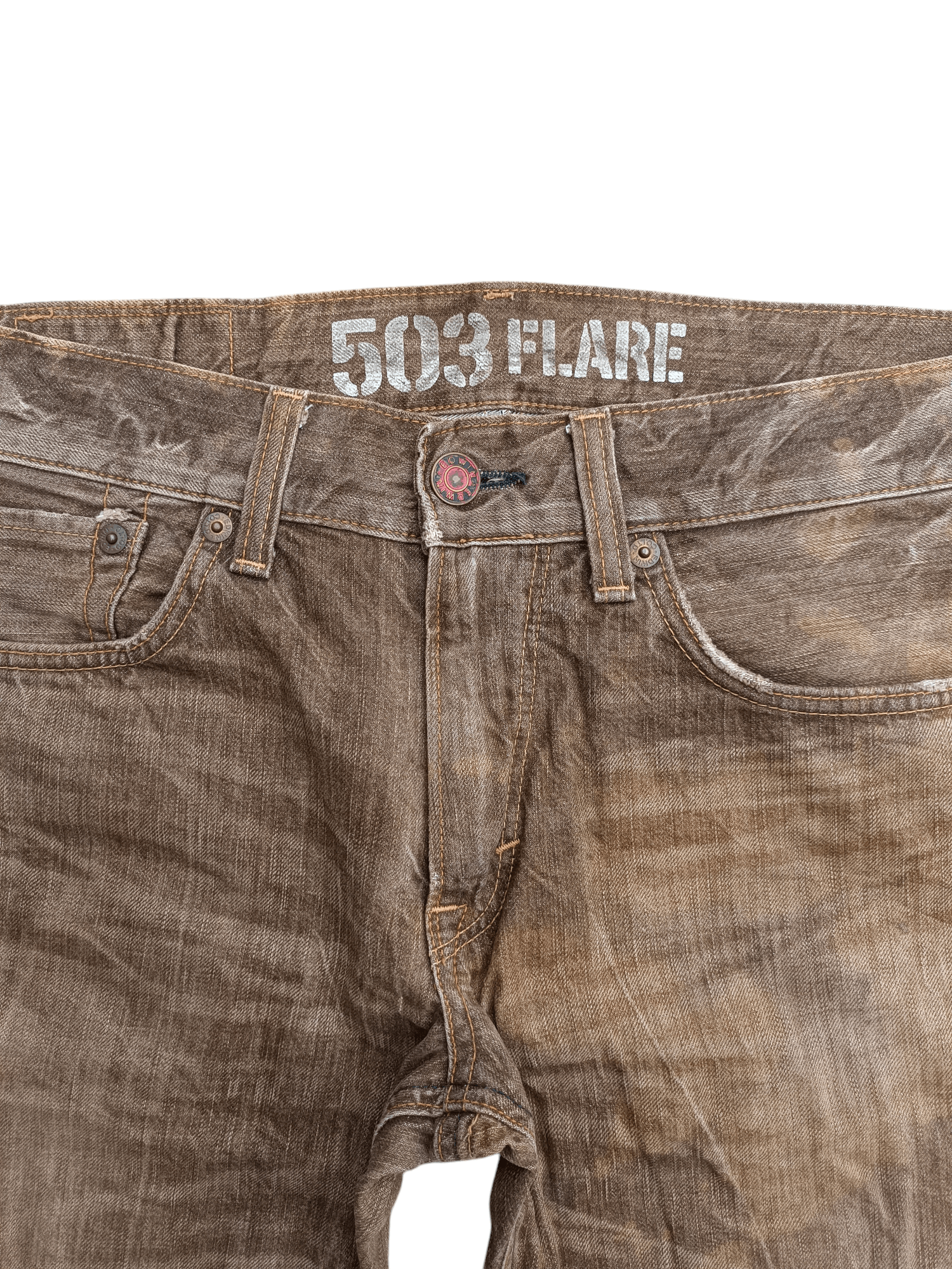 Hysteric Glamour × If Six Was Nine × Tornado Mart FLARED 90s Style ⚡️ Edwin 503 Flare BlueTrip Faded Jean Size US 34 / EU 50 - 14 Thumbnail