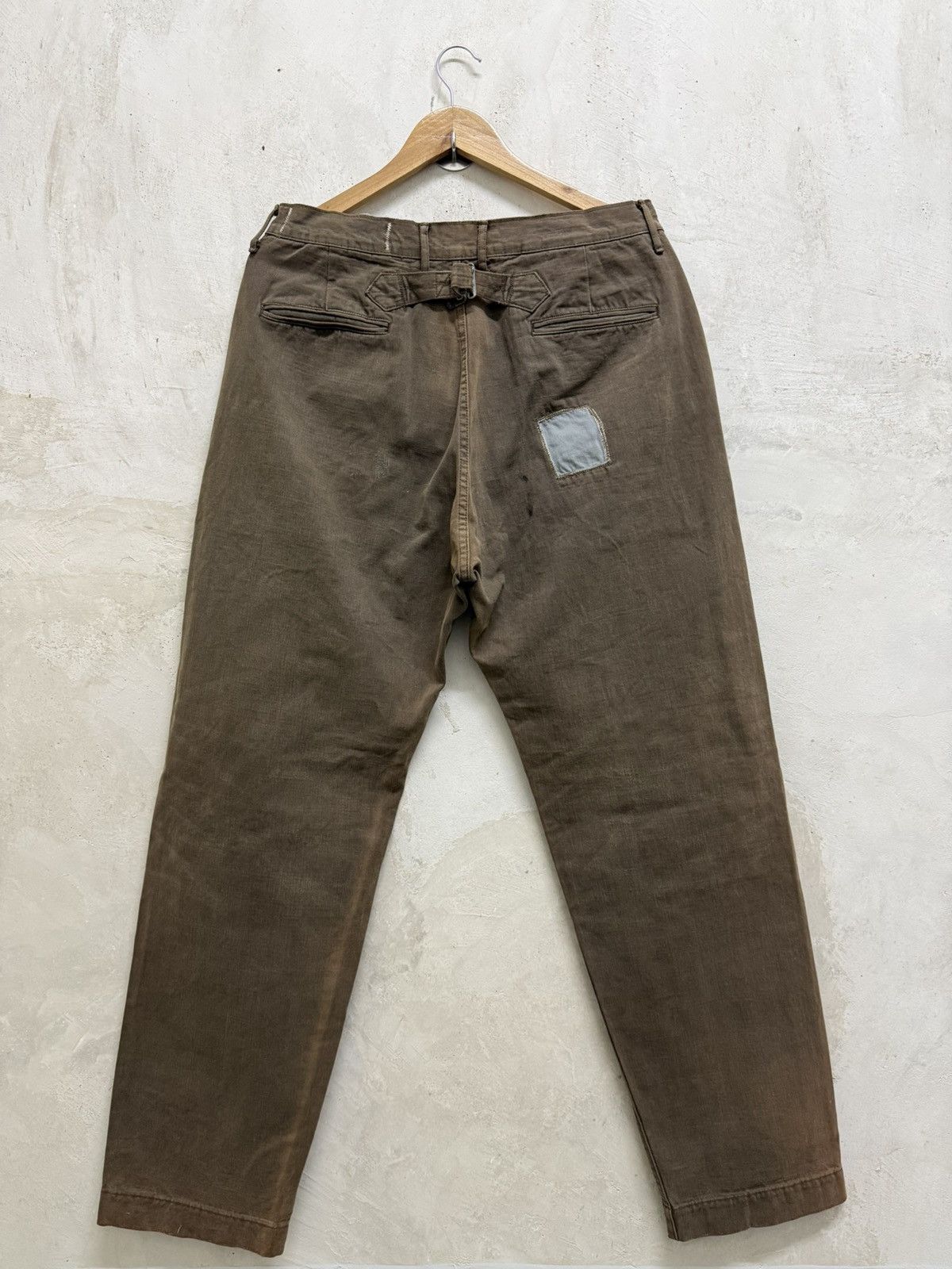 Kapital Kapital Katsuragi Port Sashiko Baggy Sun Faded Pants Size US 34 / EU 50 - 2 Thumbnail