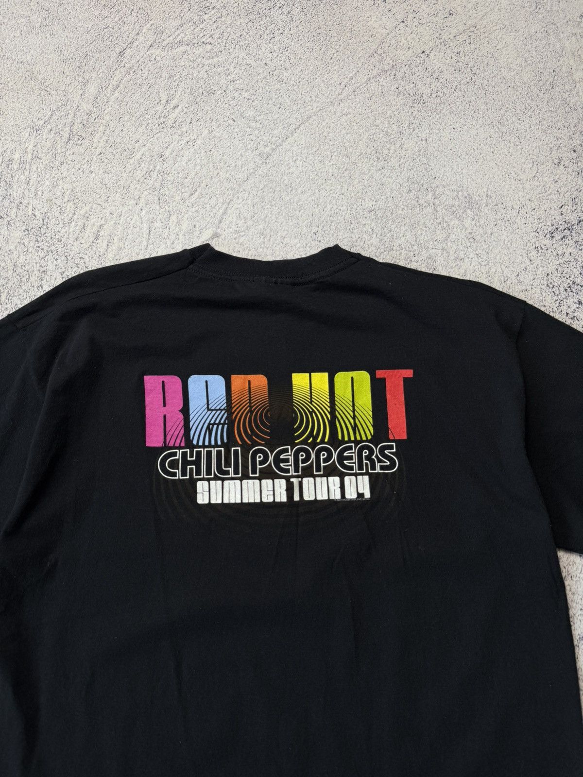 Band Tees 2004 Vintage Red Hot Chili Peppers Summer Tour Band Tee Size US M / EU 48-50 / 2 - 17 Thumbnail