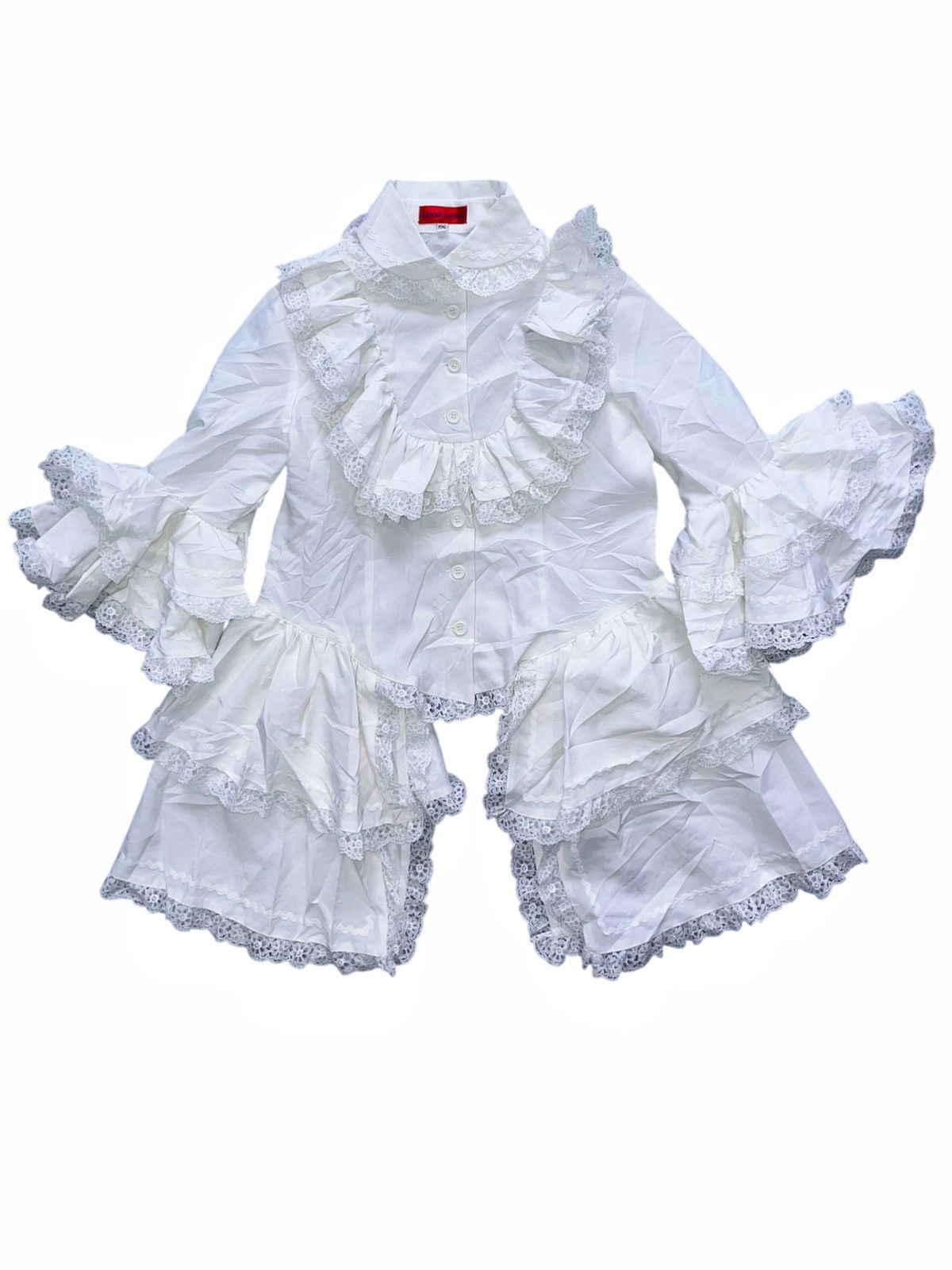 Japanese Brand Gothic Lolita Japanese lace blouse 🧛🏻‍♀️ Size M / US 6-8 / IT 42-44 - 5 Thumbnail