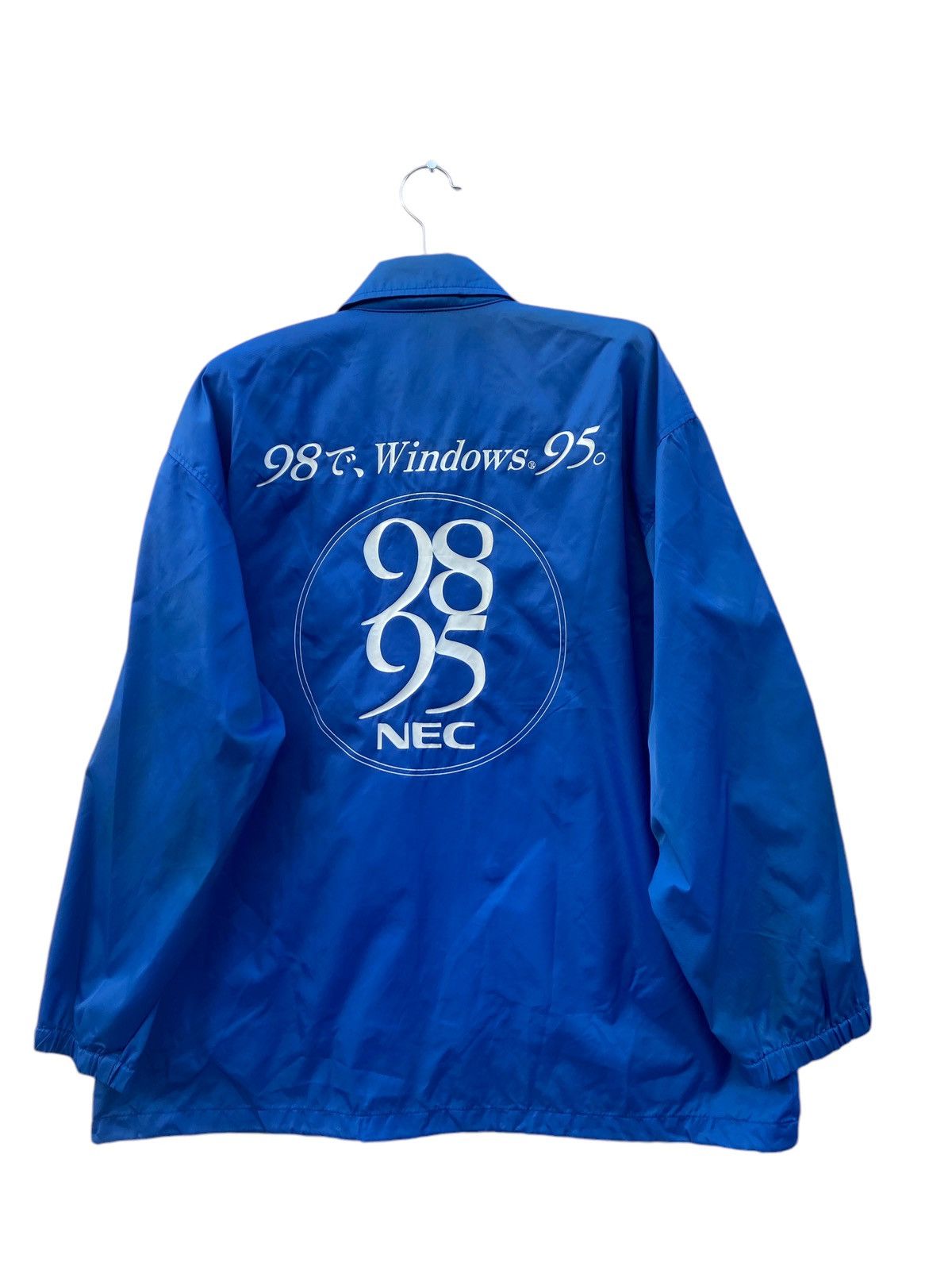 Apple Vintage Nec Windows 95 Coach Jacket Size US L / EU 52-54 / 3 - 1 Thumbnail