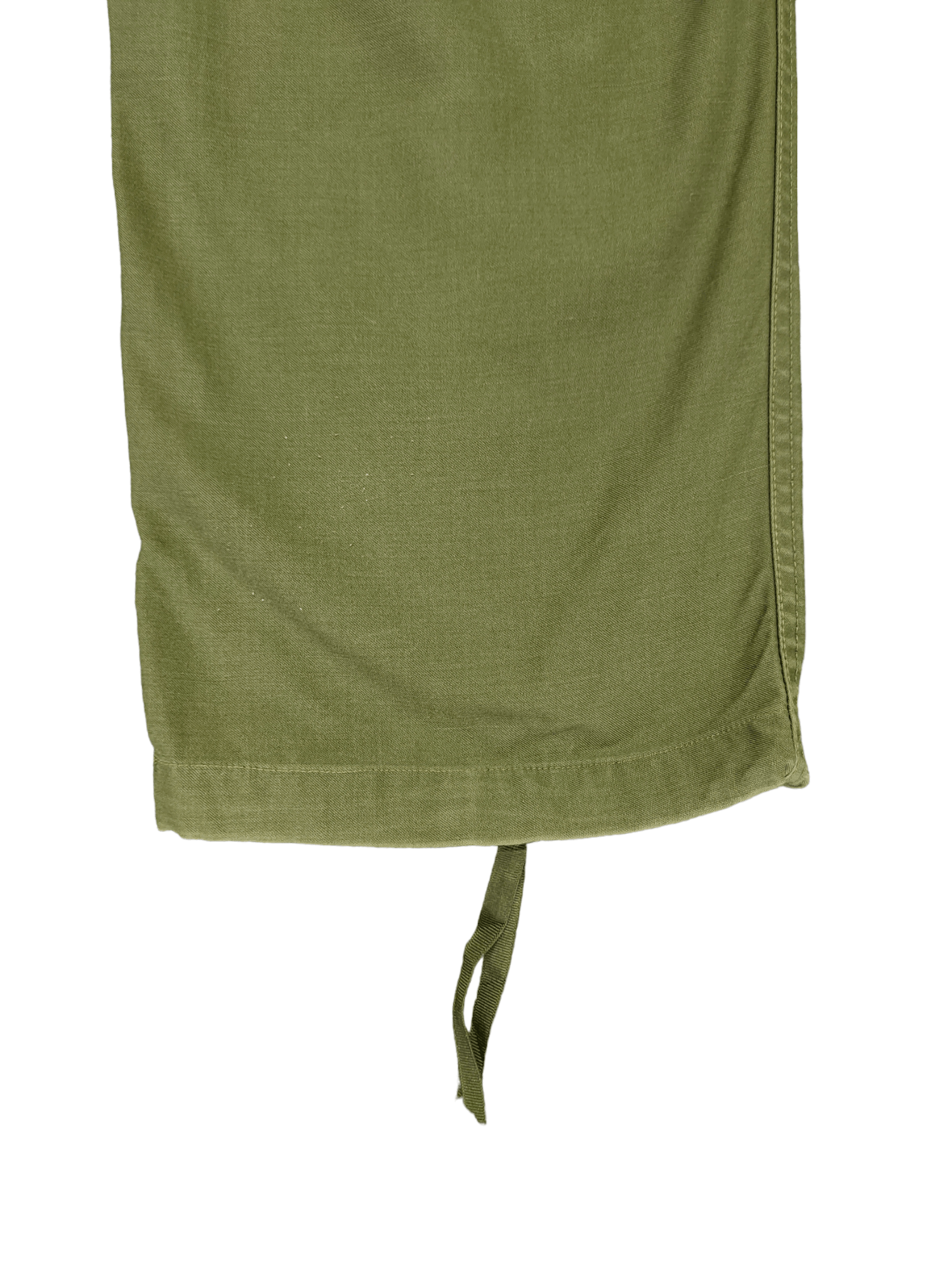 Vintage Vtg OG Us Army Sateen Cargo Pant 60s 70s Nam Era Scovill Usa Size US 31 - 18 Thumbnail