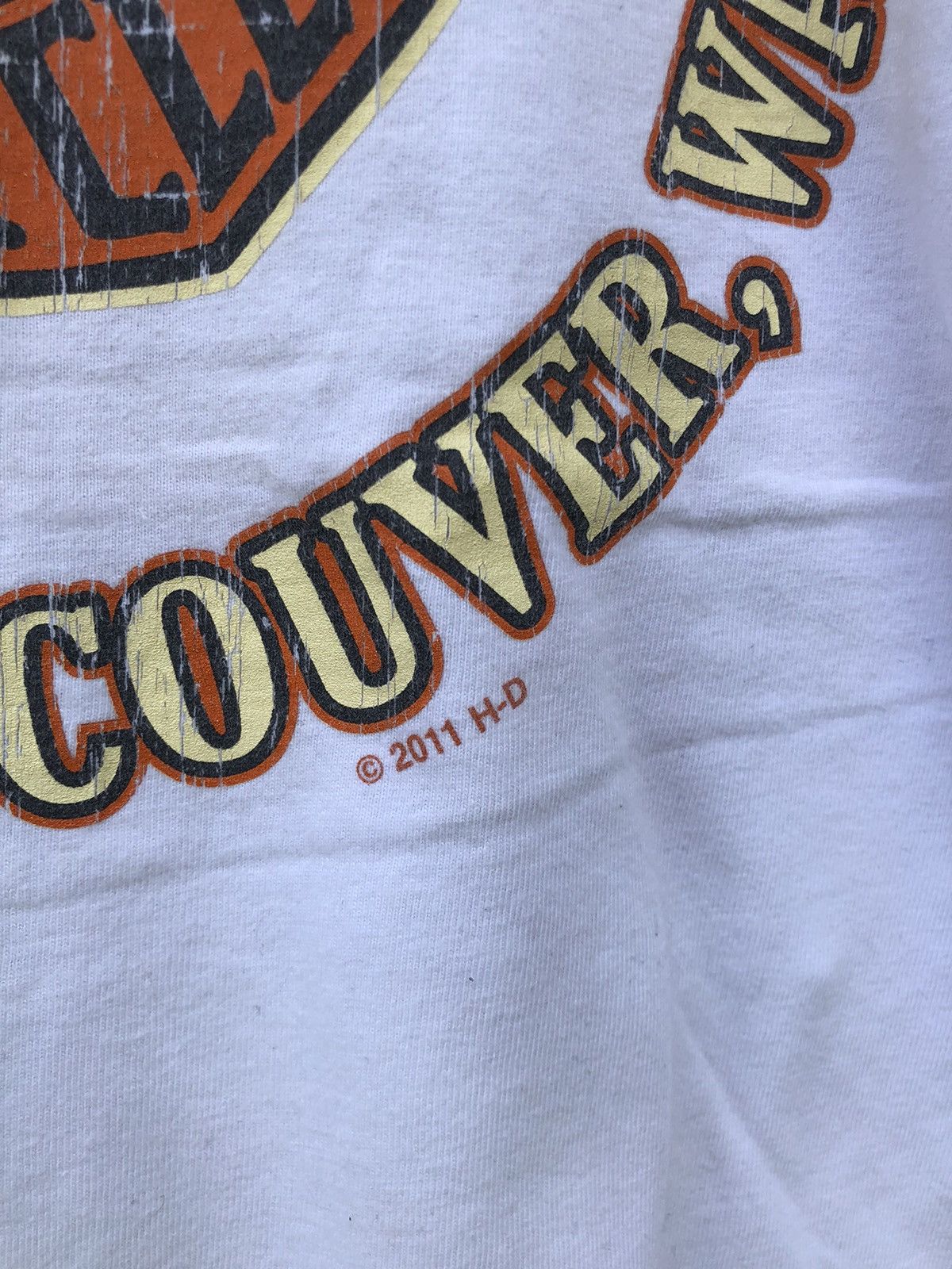 Harley Davidson Vintage Y2K Columbia Motorcycle Harley Davidson lTee Size US XL / EU 56 / 4 - 16 Thumbnail