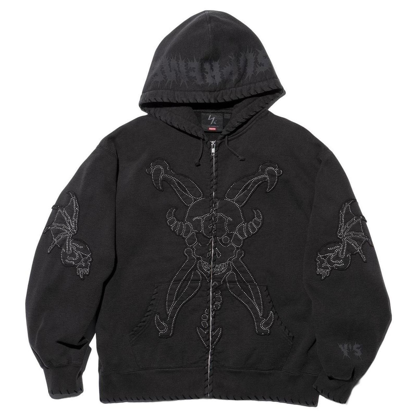 Supreme 🖤 Supreme x Yohji Yamamoto Zip Up "Black" XXL Size US XXL / EU 58 / 5 - 1 Thumbnail