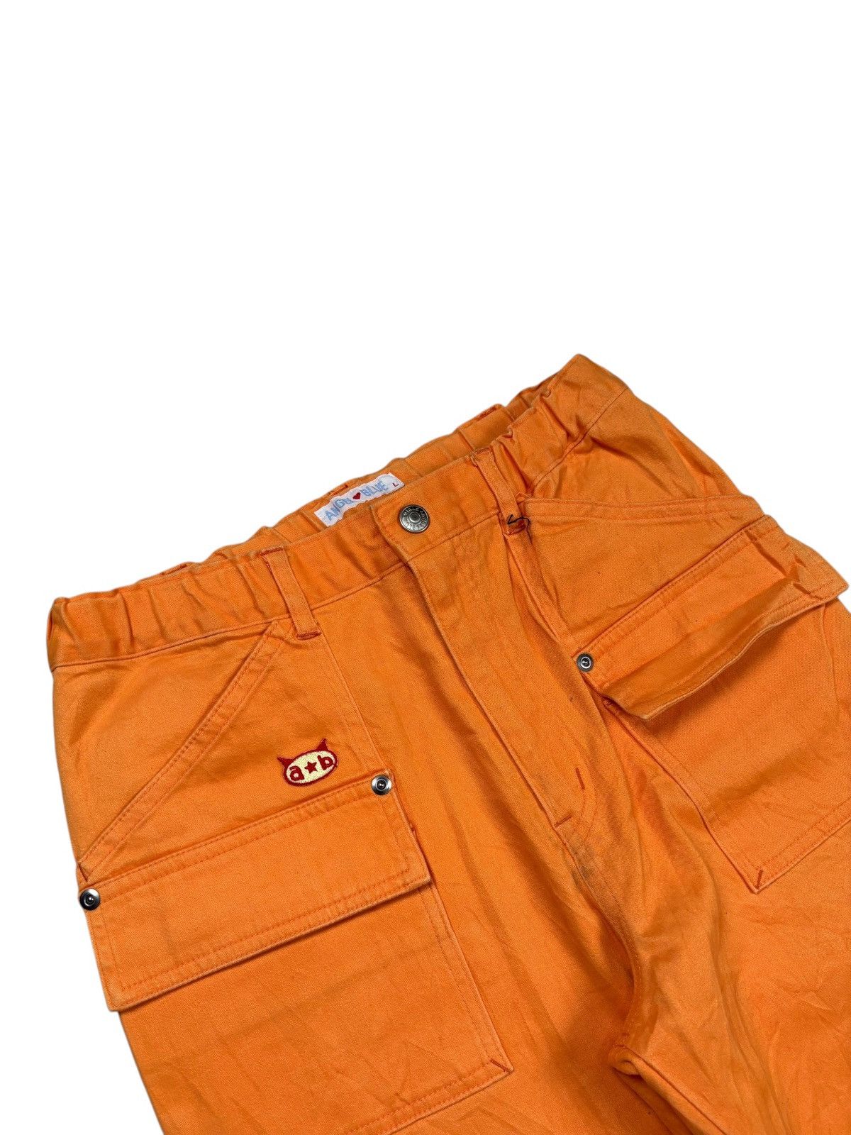 Hysteric Glamour 2000s Angel Blue - Flared Orange Pants Size US 28 / EU 44 - 5 Thumbnail