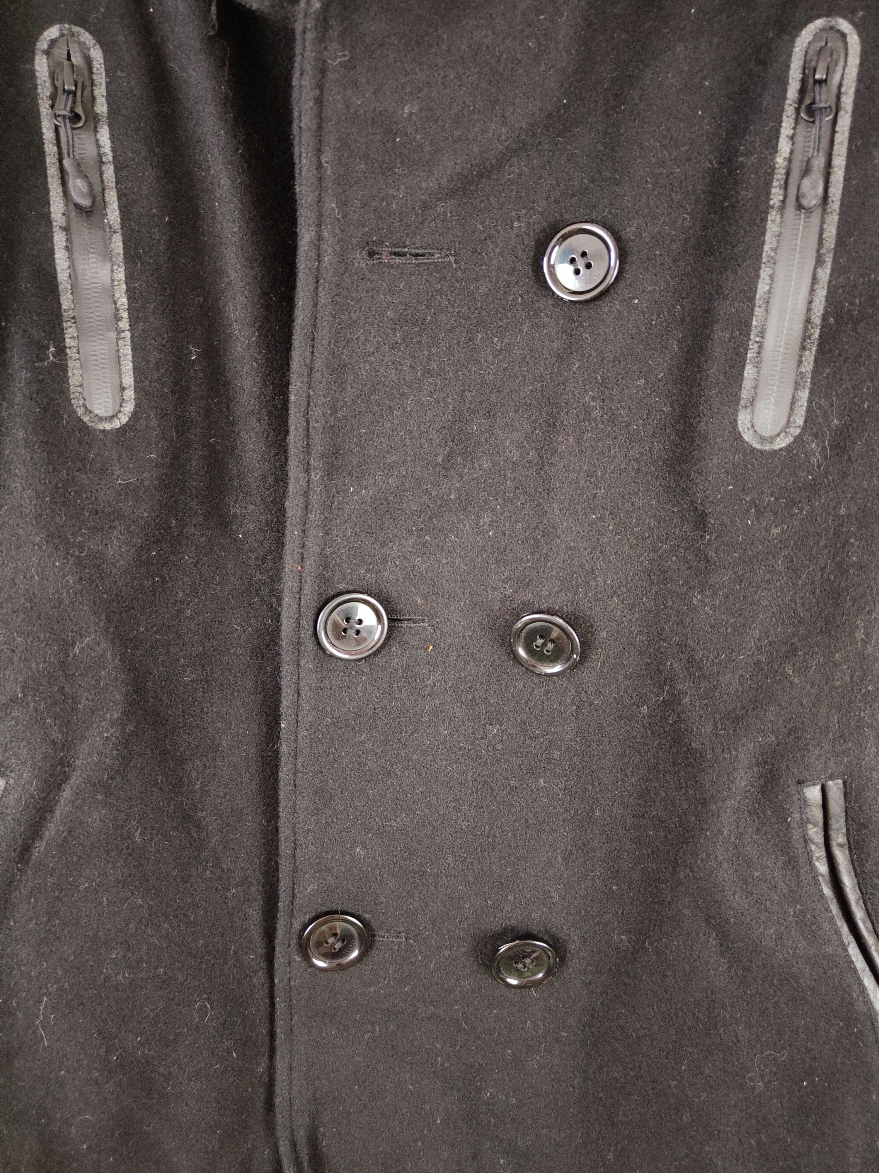 Nike DLL Nike Black Wool Leather varsity Jackets #W145 Size US M / EU 48-50 / 2 - 3 Thumbnail