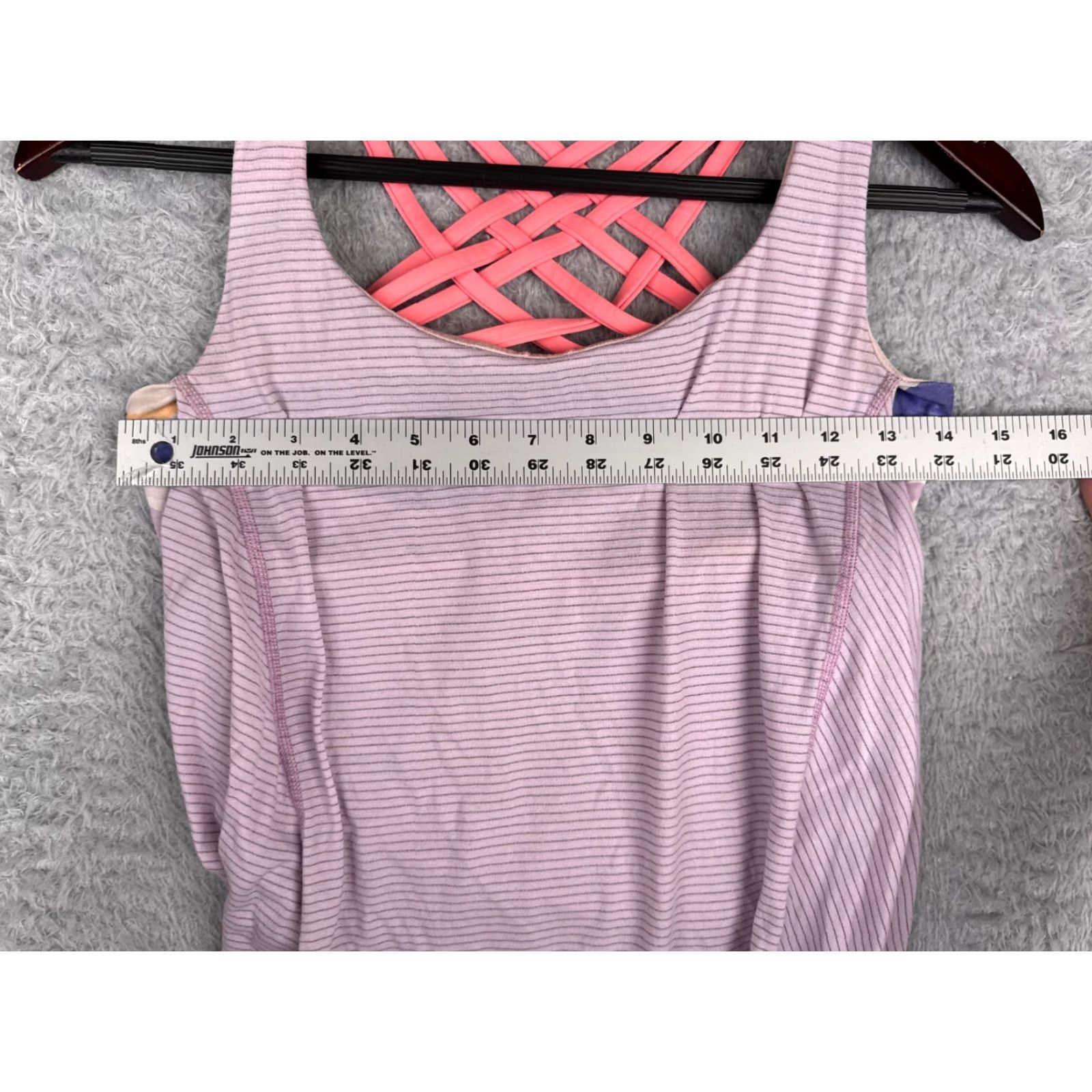 Lululemon Lululemon Shirt Women 6 Pink Wild Tank Bra Seriously Light Luon Yoga Gym W1I80S Size M / US 6-8 / IT 42-44 - 7 Thumbnail