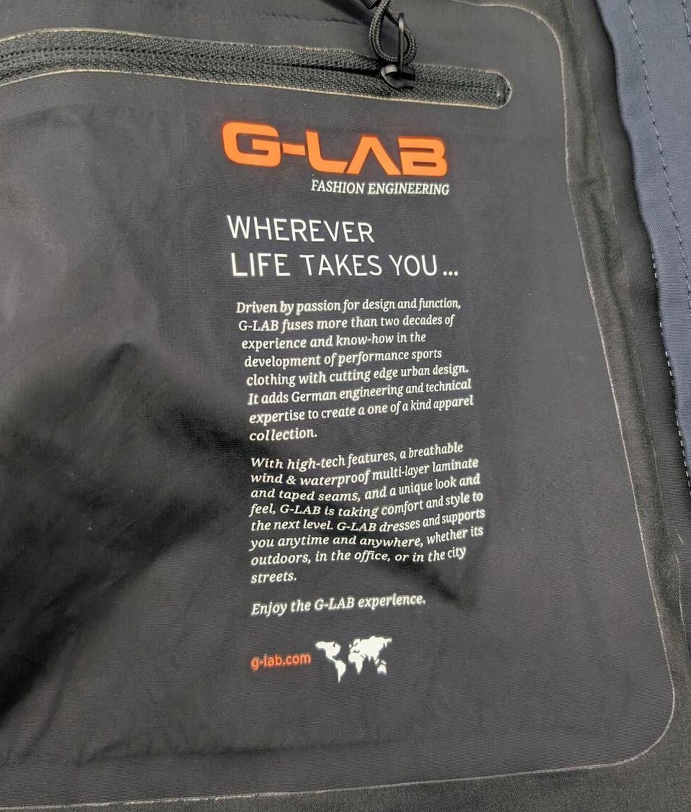 Other G-Lab Technical Field Jacket Water Resistant Navy Jacket Size US L / EU 52-54 / 3 - 3 Thumbnail