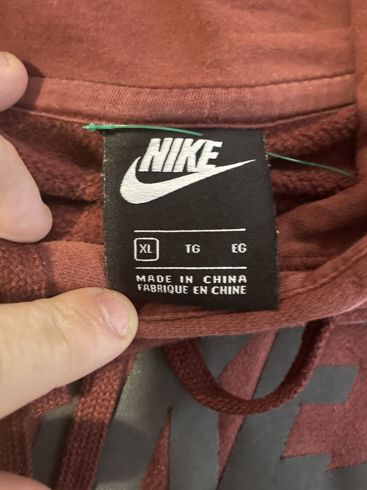 Nike Nike Air Hoodie - Nike Sportswear Collection- Size XL Size US XL / EU 56 / 4 - 2 Thumbnail
