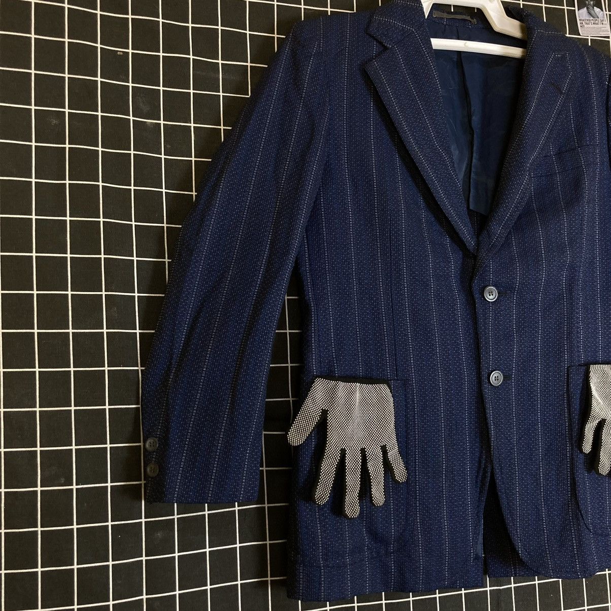 Johnbull VINTAGE JOHNBULL STRIPES WOOL BLAZER Size US M / EU 48-50 / 2 - 7 Thumbnail
