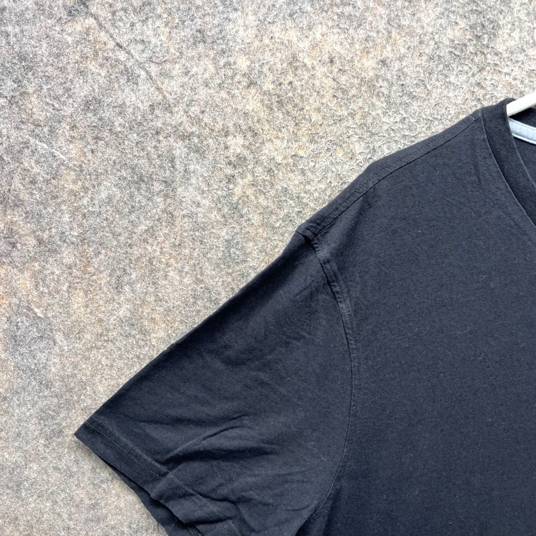 Vintage Greyson Shirt Men Large Black V-Neck T-Shirt Pima Cotton Logo Size US L / EU 52-54 / 3 - 6 Thumbnail