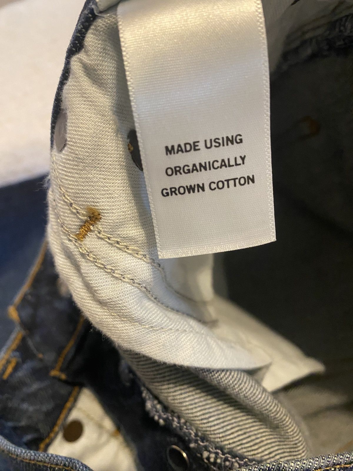 Agolde Agolde High Rise Straight Crop Jeans Button Fly Size 25 Size 25" / US 0 / IT 36 - 6 Thumbnail