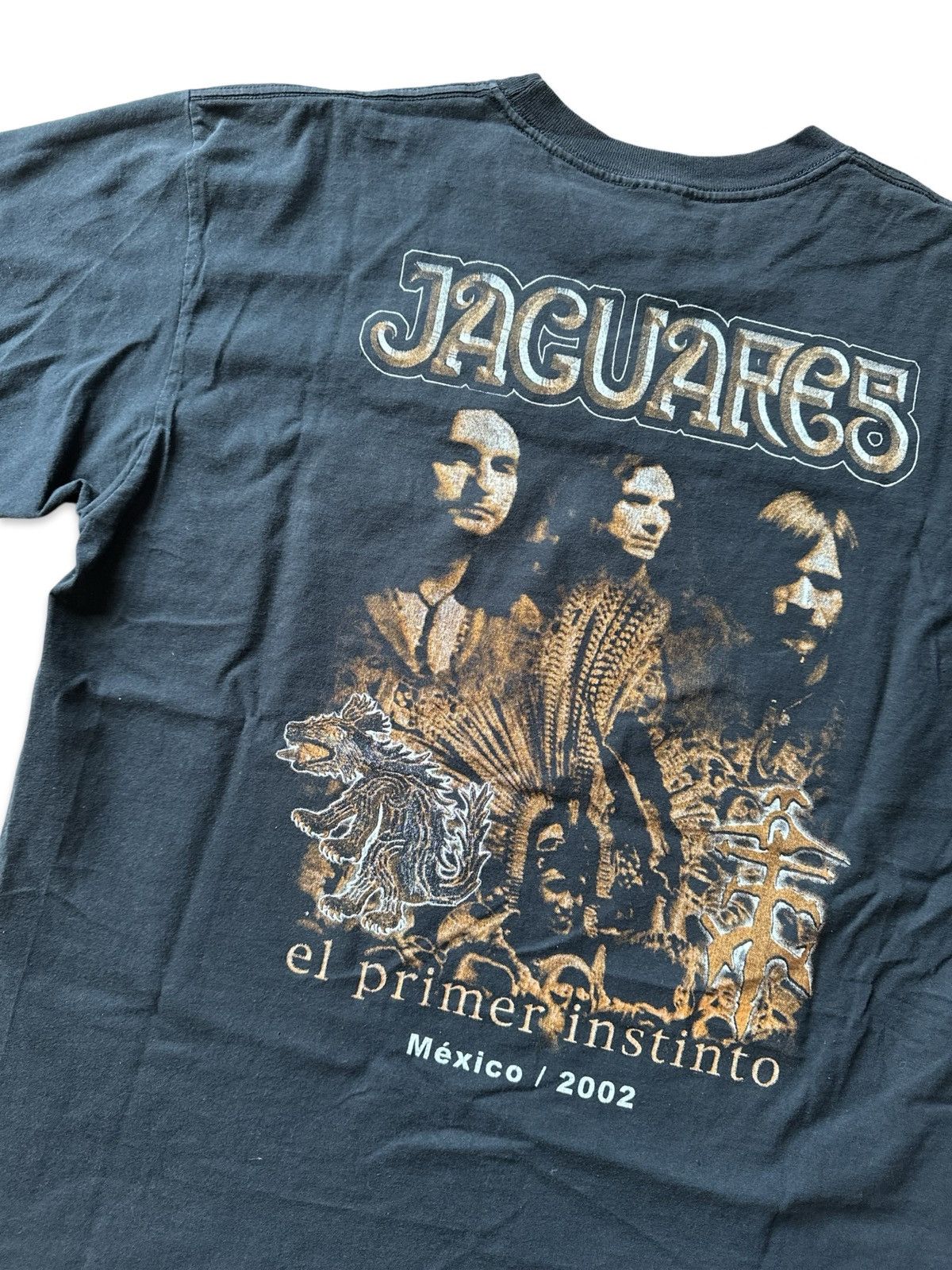 Band Tees × Japanese Brand Jaguares El Primer Elite T-Shirt Mexico 2002 Size US XL / EU 56 / 4 - 4 Thumbnail