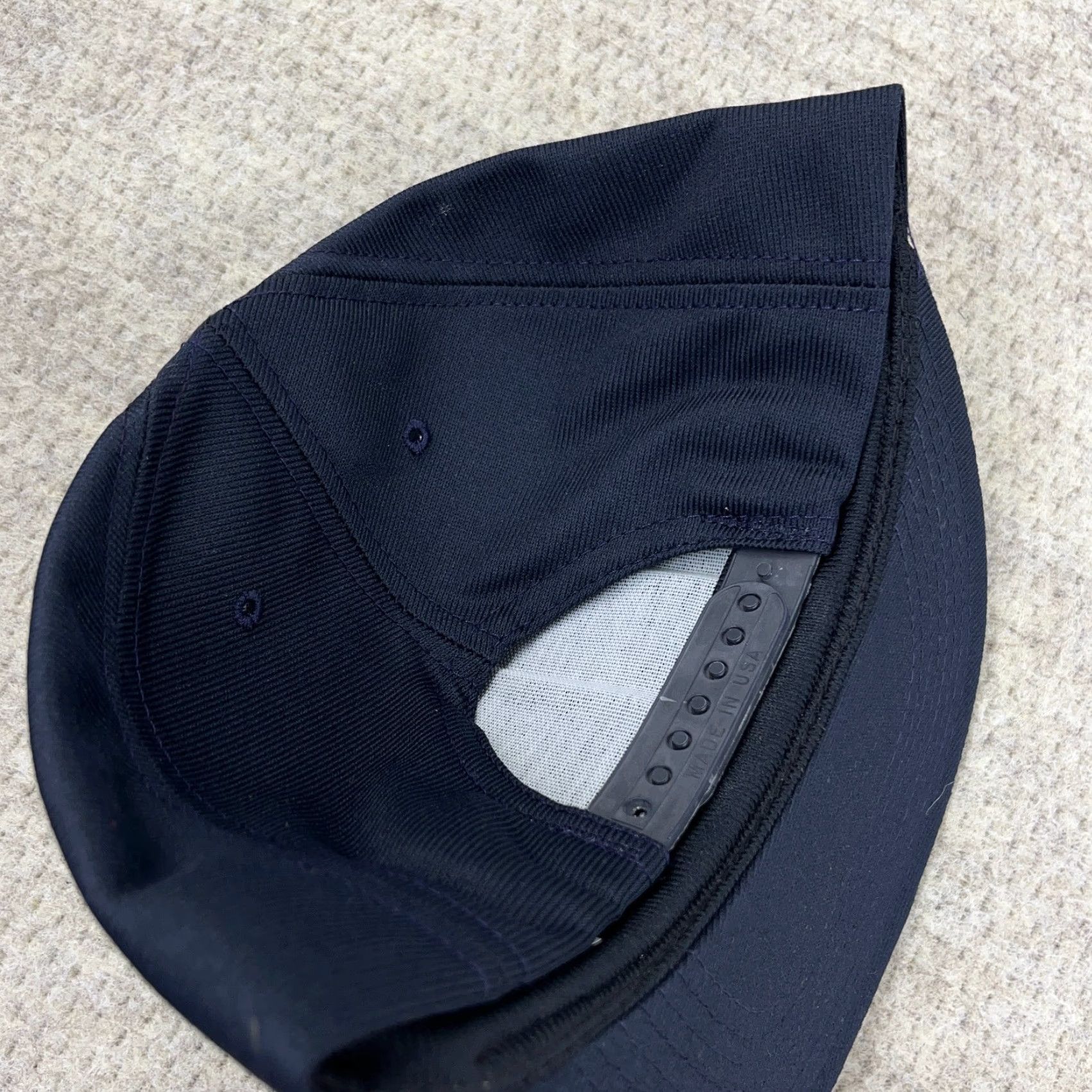 Vintage VINTAGE Eagle Crest Hat Cap Snapback One Size Blue 90s Dragon USA Military Army 80s Retro Logo Mens Size ONE SIZE - 5 Thumbnail