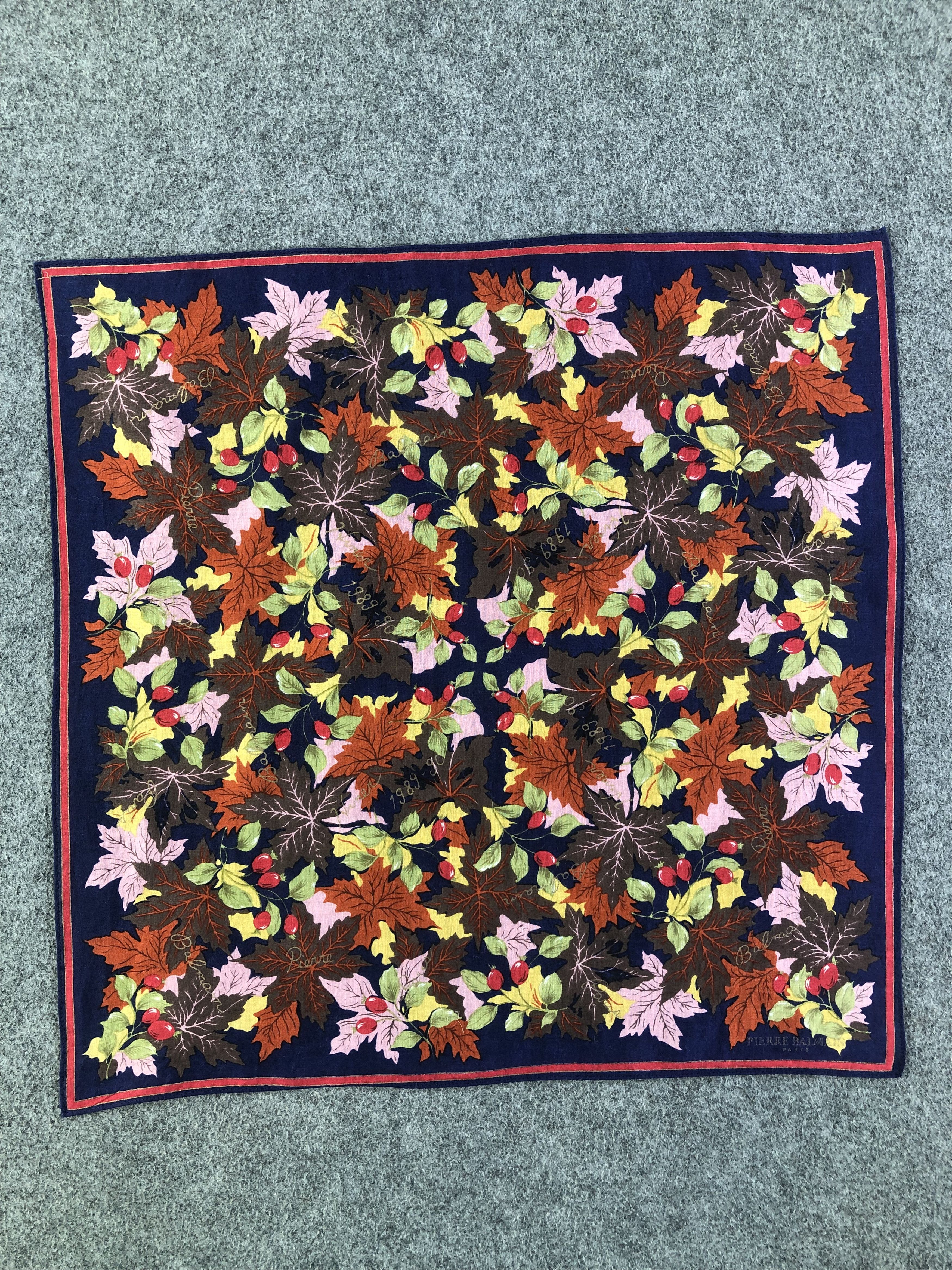 Pierre Balmain Pierre Balmain Handkerchief / Bandana / Neckerchief Size ONE SIZE - 3 Thumbnail