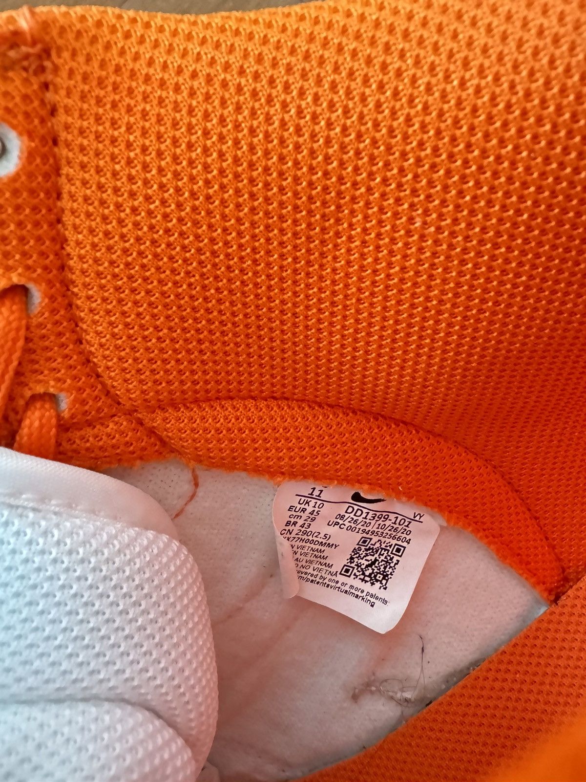 Nike Nike Dunk High Syracuse Size US 11 / EU 44 - 5 Thumbnail