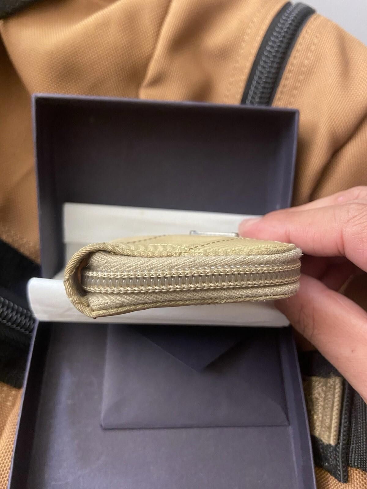 Prada Prada Tessuto quilted nylon saffiano keychain case, card/box Size ONE SIZE - 5 Thumbnail