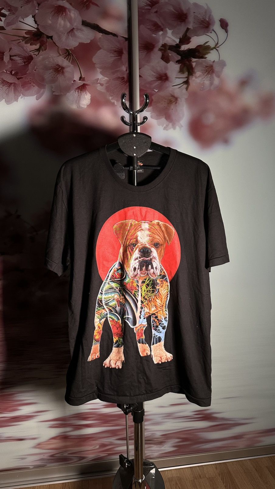 Vintage ROCK EAGLE bulldog t-shirt🔥 Size US XL / EU 56 / 4 - 1 Thumbnail