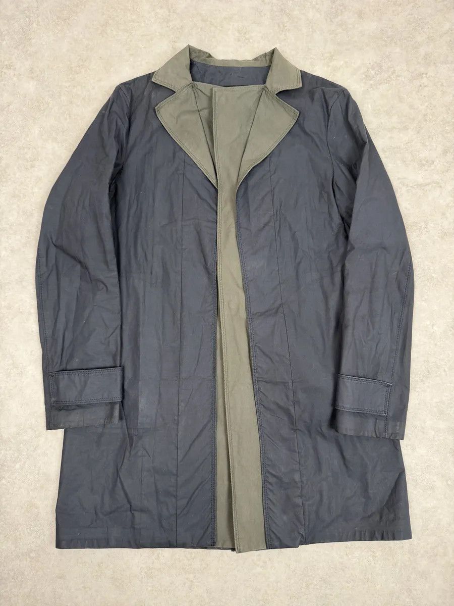 Emporio Armani SS2013 Emporio Armani Navy Military Green Layering Trench Coat Size US M / EU 48-50 / 2 - 1 Thumbnail