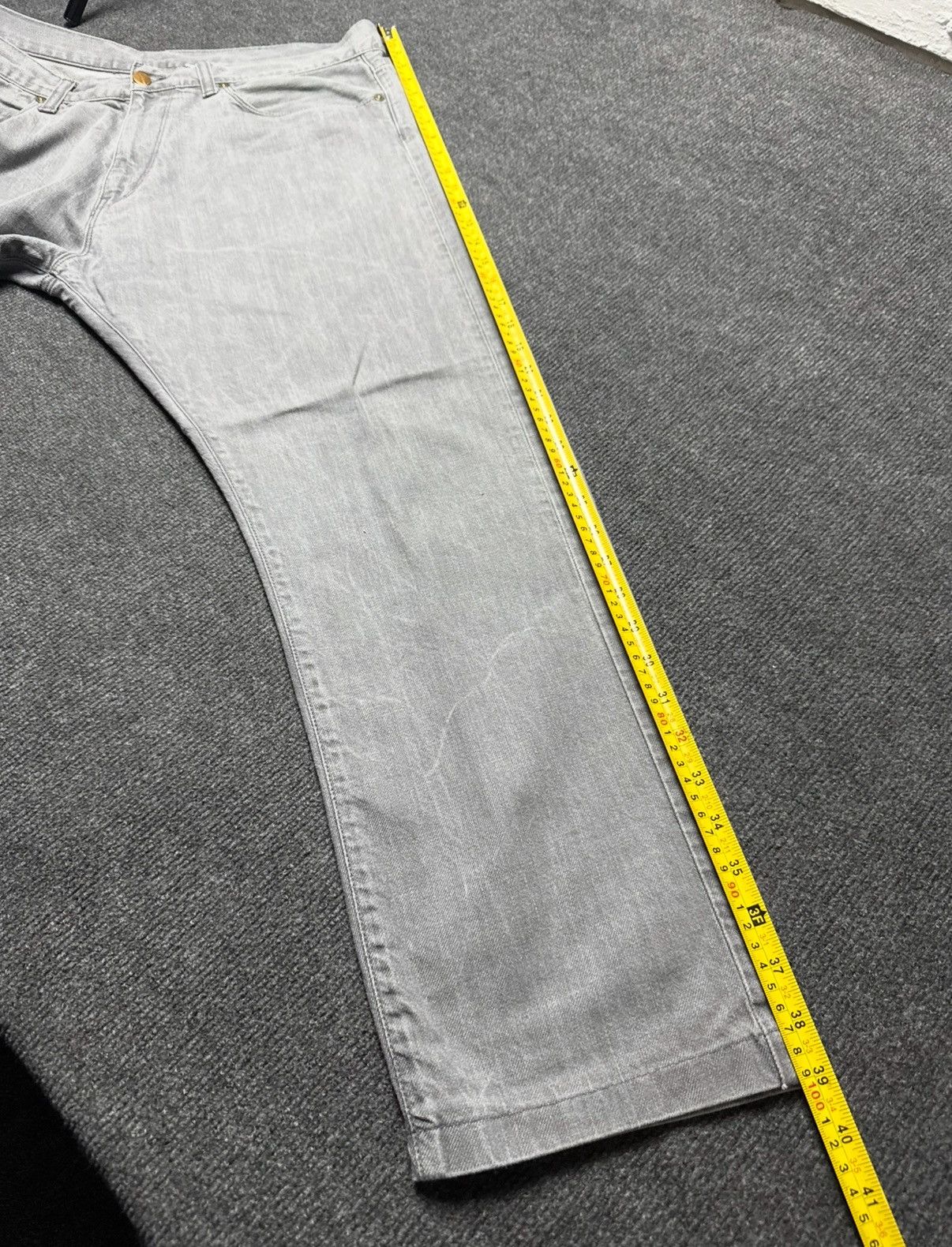Carhartt 00s Y2K Vintage Carhartt Light Grey Work Pants Relaxed Fit Size US 36 / EU 52 - 17 Thumbnail