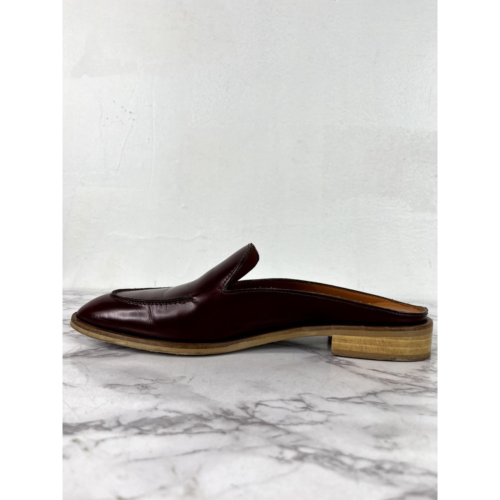 Everlane Shoes Everlane Day Heel Oxblood Everlane Oxford Mules Oxblood