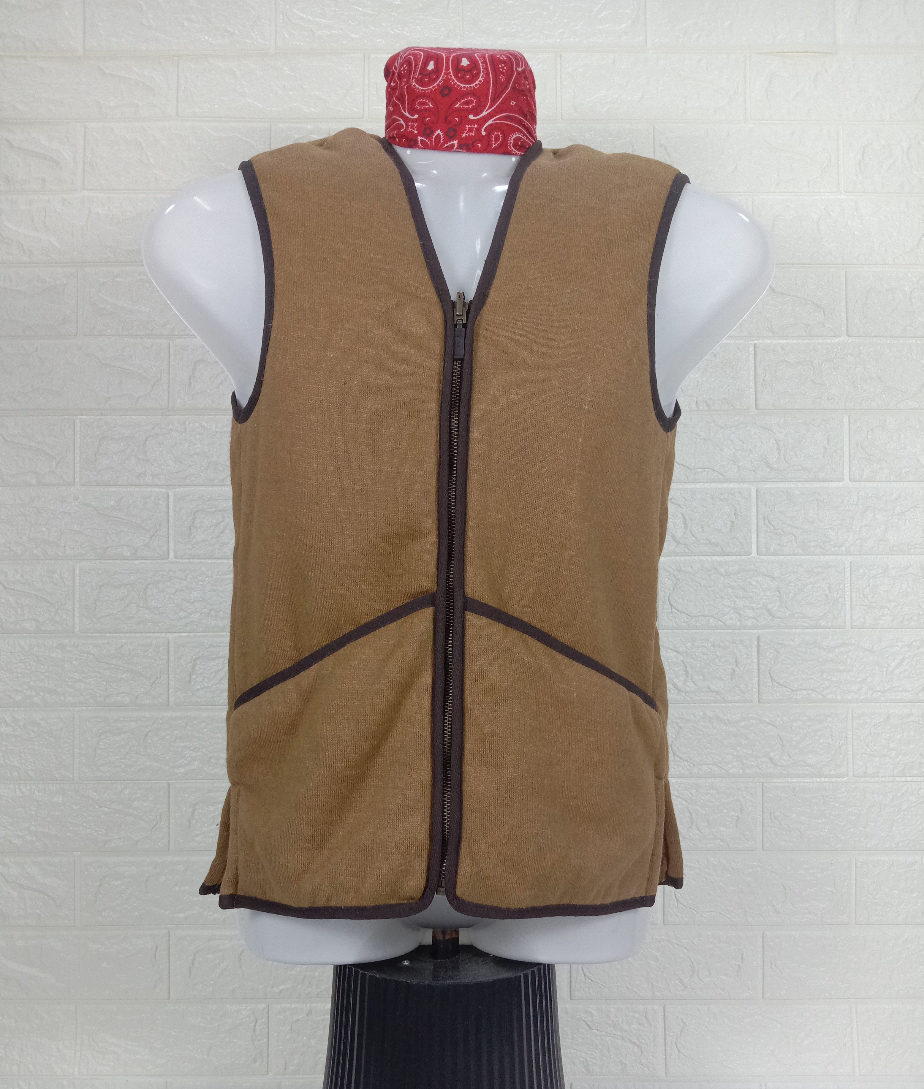 Barbour Vintage Barbour Pile Lining Vest Size US S / EU 44-46 / 1 - 1 Thumbnail