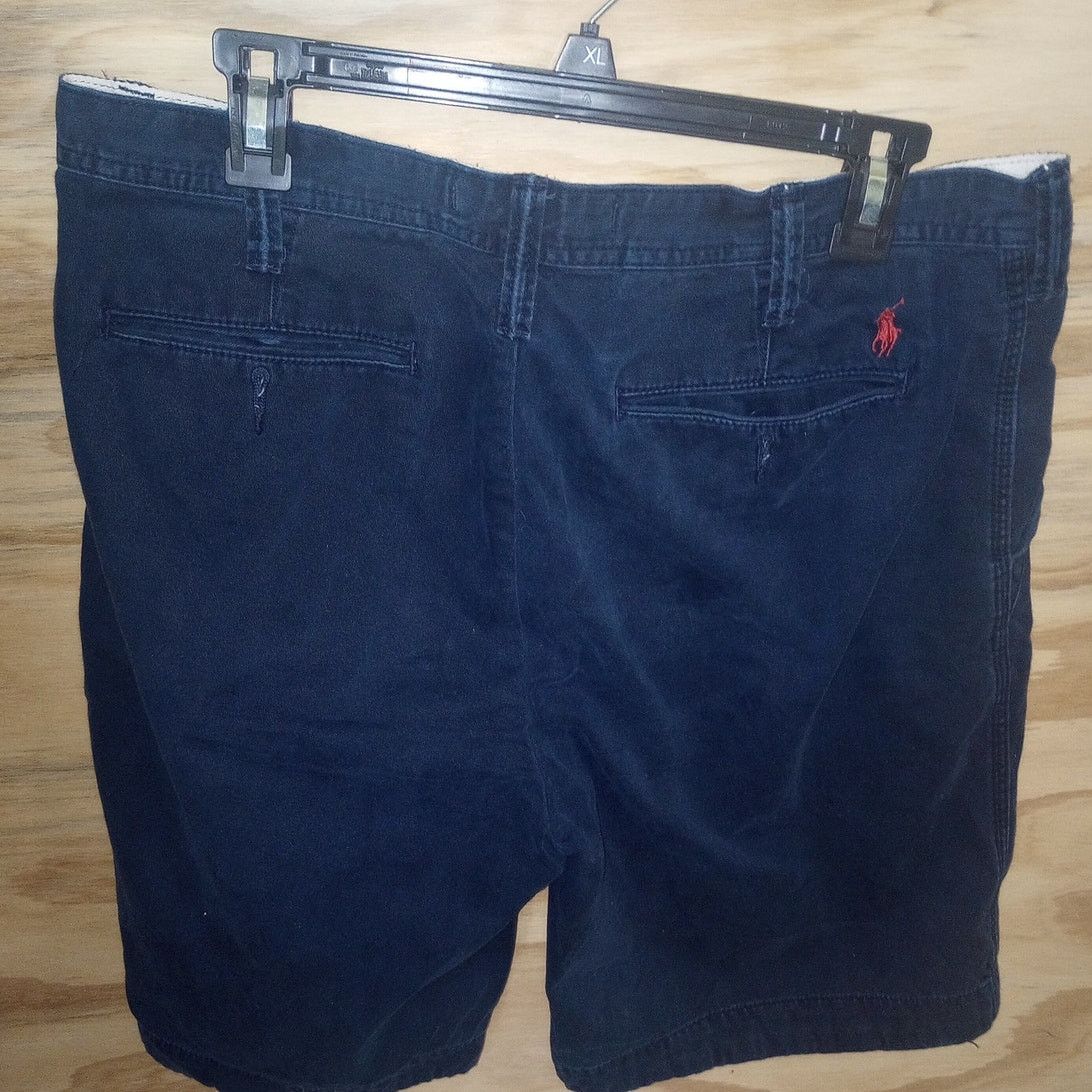 Polo Ralph Lauren Men's Polo Ralph Lauren Navy Shorts 35 Size US 35 - 2 Thumbnail