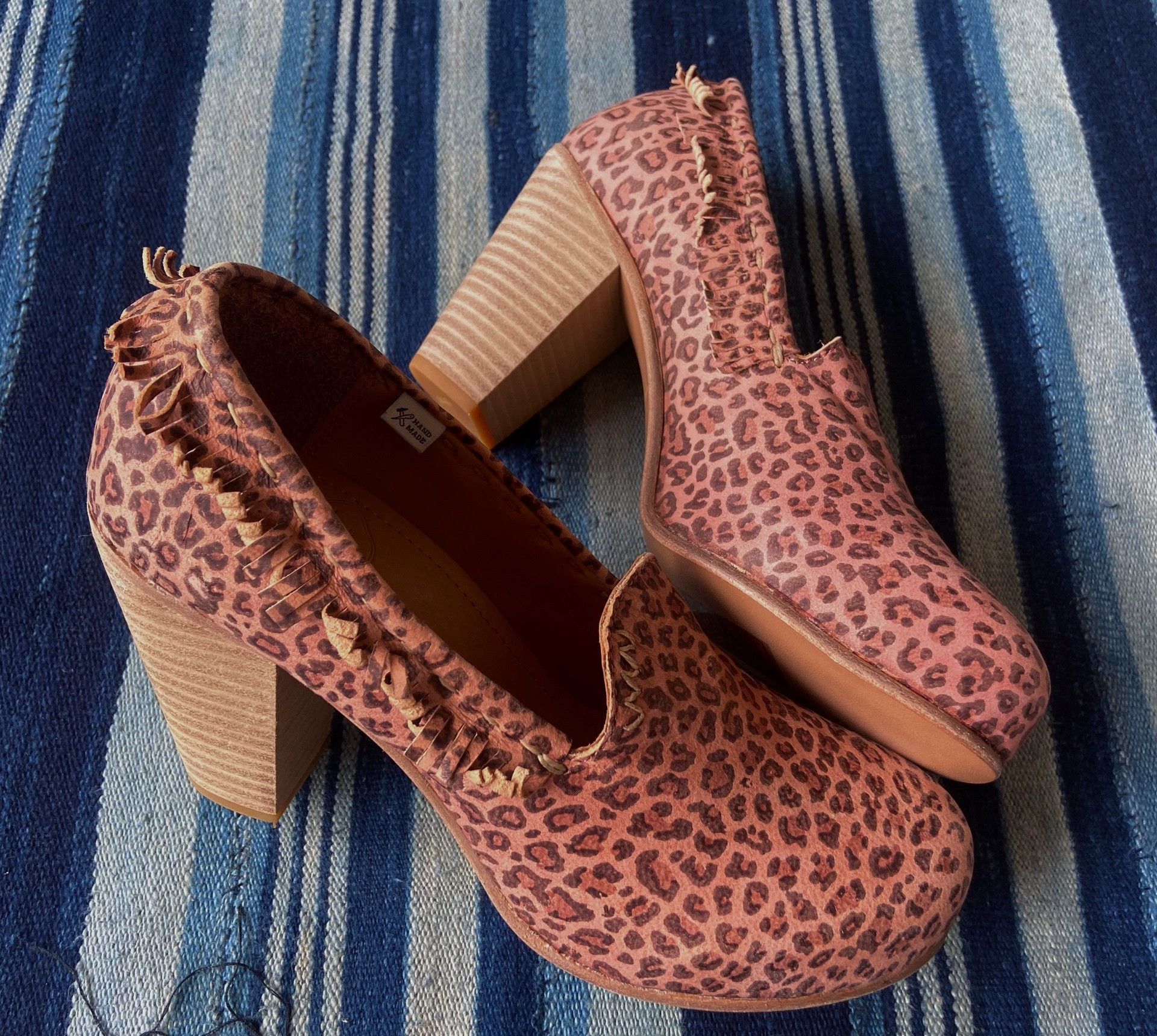 Visvim VISVIM 17SS SITKA PUMPS FOLK LEOPARD women's W6/36-37 Size US 6.5 / IT 36.5 - 3 Thumbnail