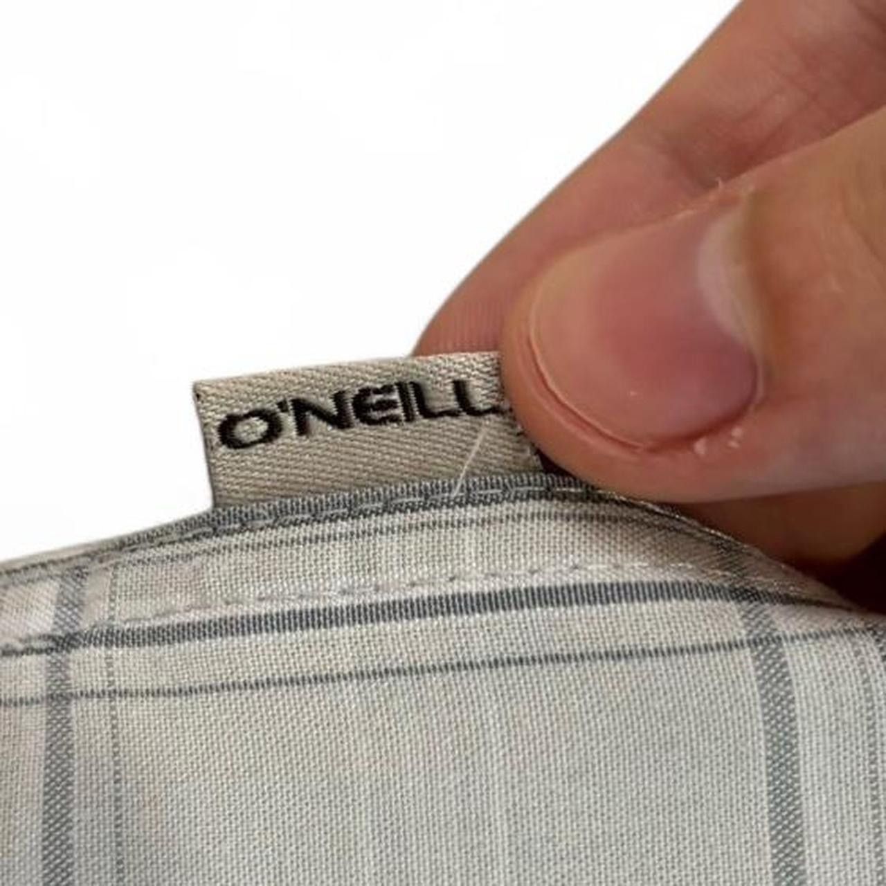 O'Neill × Vintage Vintage O'Neill Plaid Grey Button-Up Shirt Size US L / EU 52-54 / 3 - 3 Thumbnail