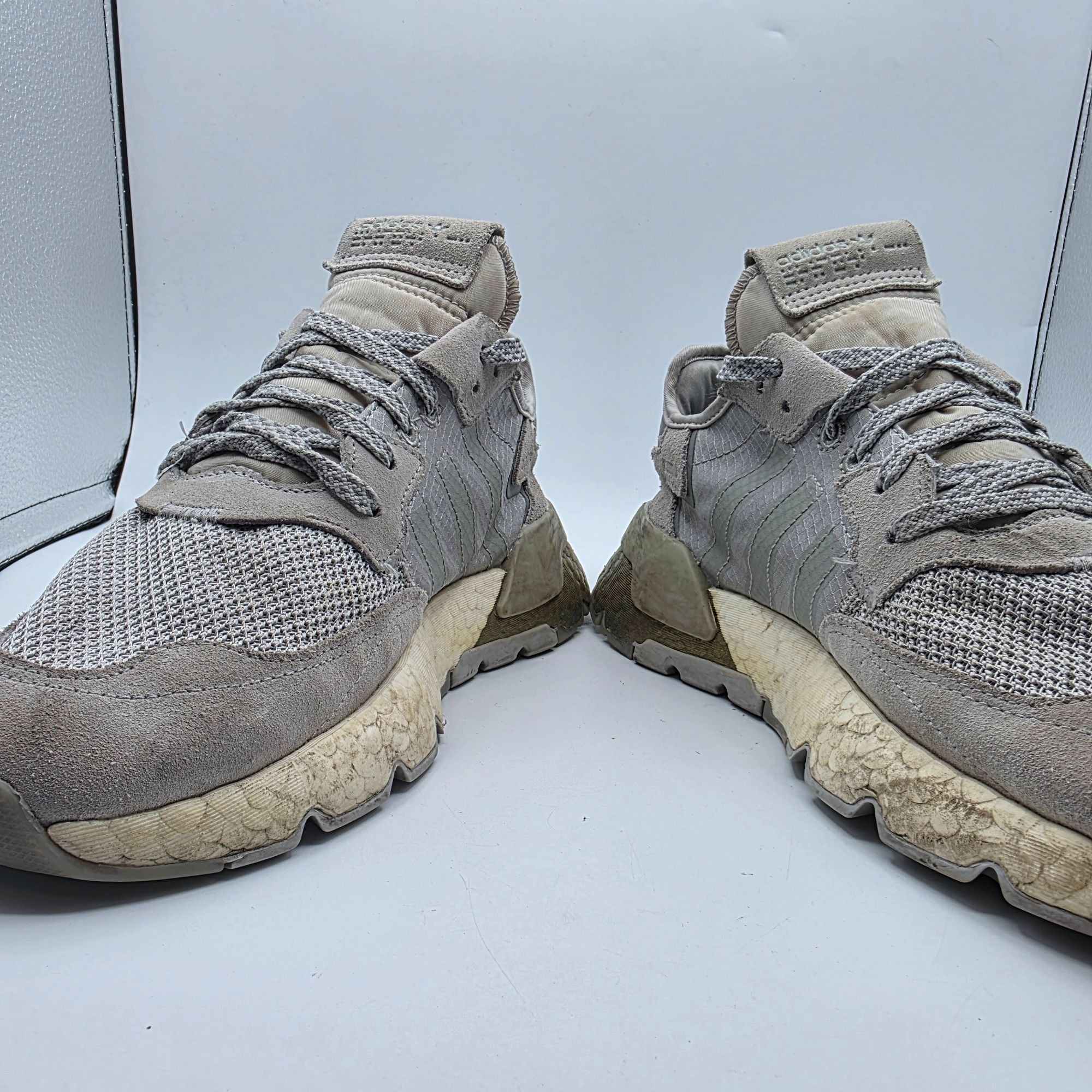 Adidas Adidas Nite Jogger Gold Metallic Boost EVM Mens Sise 9 Gray Size US 9 / EU 42 - 3 Thumbnail