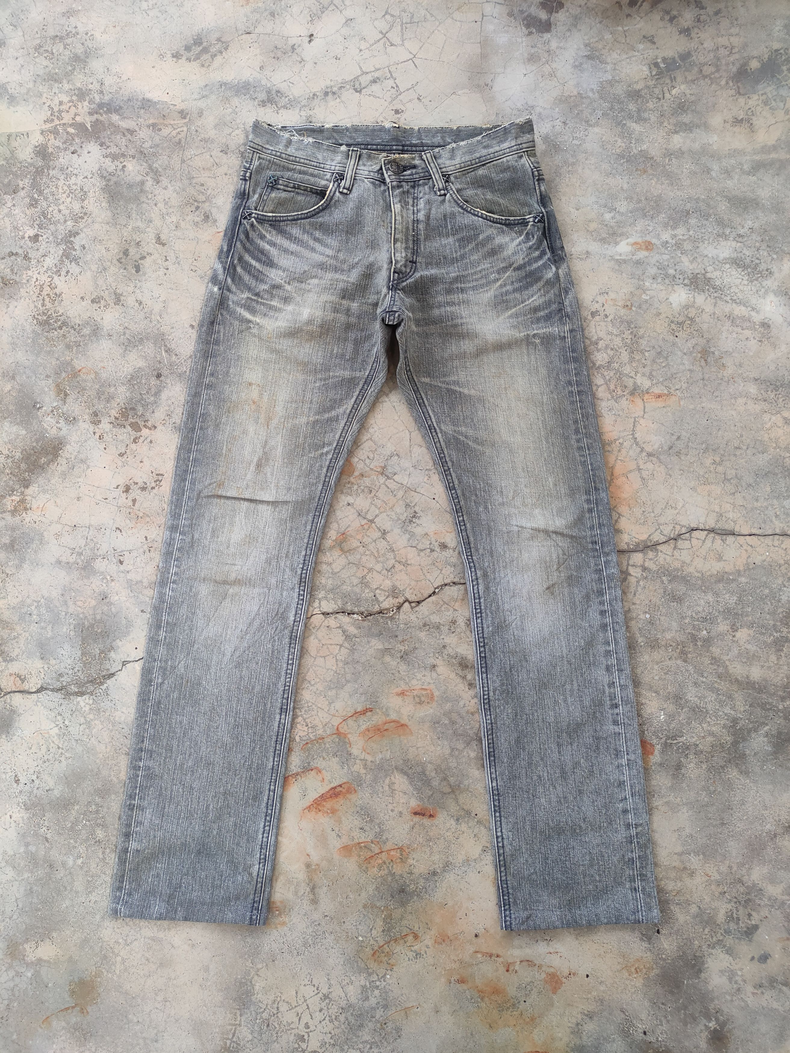 Jean × Lee W29 VINTAGE LEE SKINNY FADED JEANS DENIM PANTS Size US 29 - 1 Thumbnail