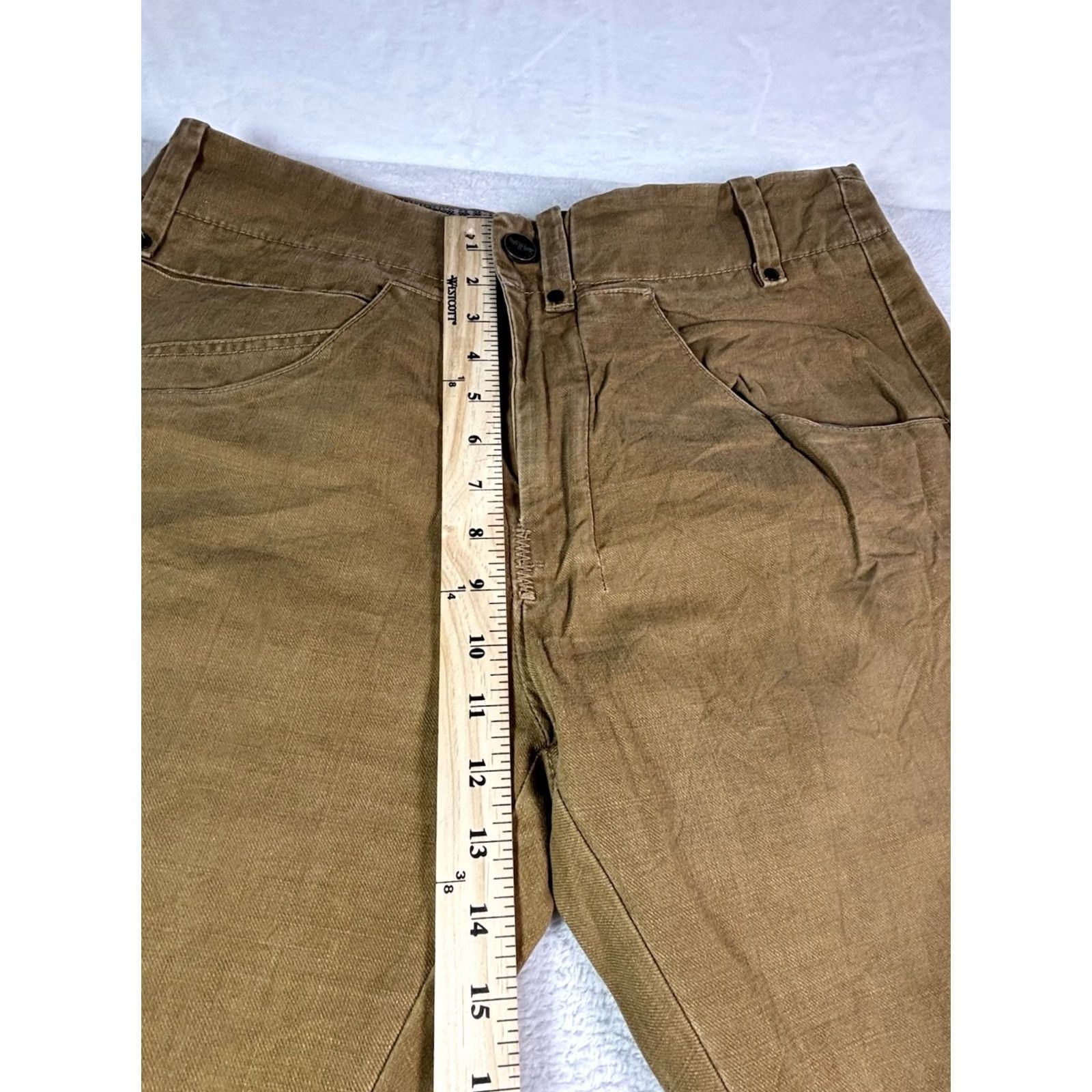 Levi's VINTAGE Levi's Brown Jeans Boots Cut Red Tab Relaxed Mens 32x30 Denim Dark Wash Size US 32 / EU 48 - 3 Thumbnail