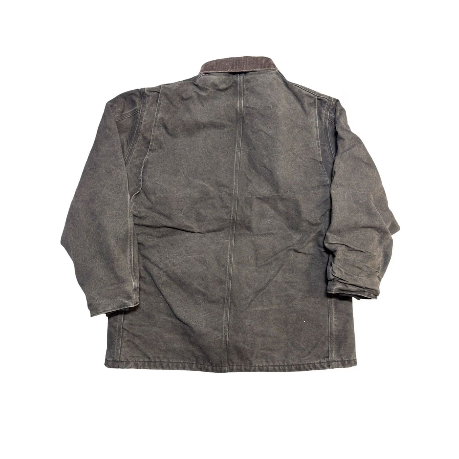 Carhartt VINTAGE Carhartt Jacket Mens 50 Black Blanket Lined Arctic Duck Chore Coat C04 BLK Casual Workwear Military Style Medium/Regular Mens Size US M / EU 48-50 / 2 - 2 Thumbnail