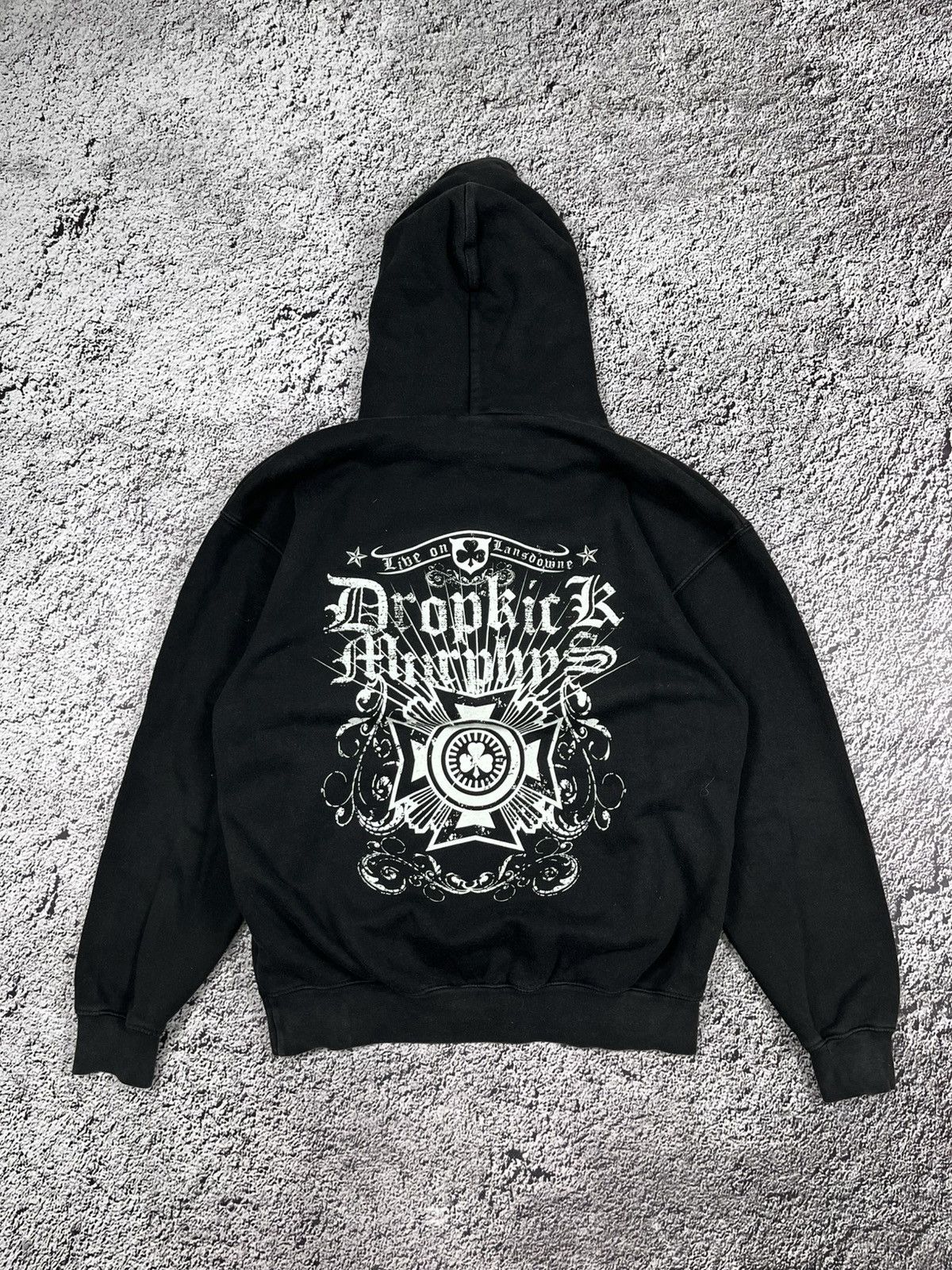 Band Tees Vintage Y2K Dropkick Murphys Going Out In Style logo hoodie Size US L / EU 52-54 / 3 - 2 Thumbnail