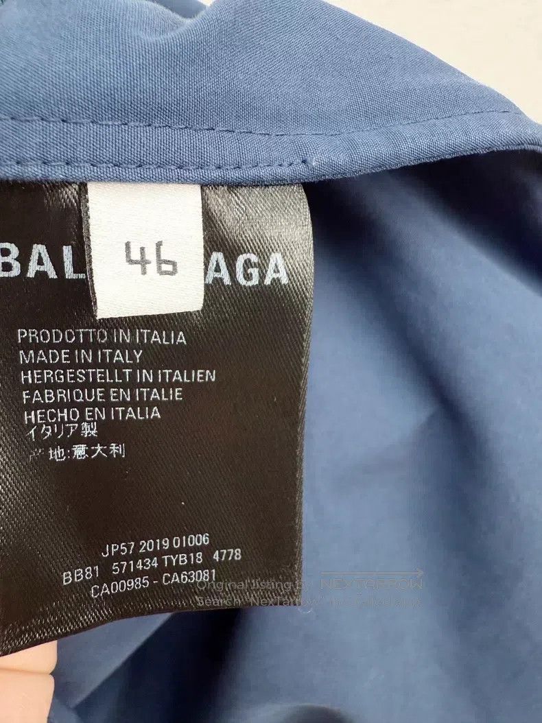 Balenciaga Balenciaga Ripstop Jacket Size US S / EU 44-46 / 1 - 5 Thumbnail