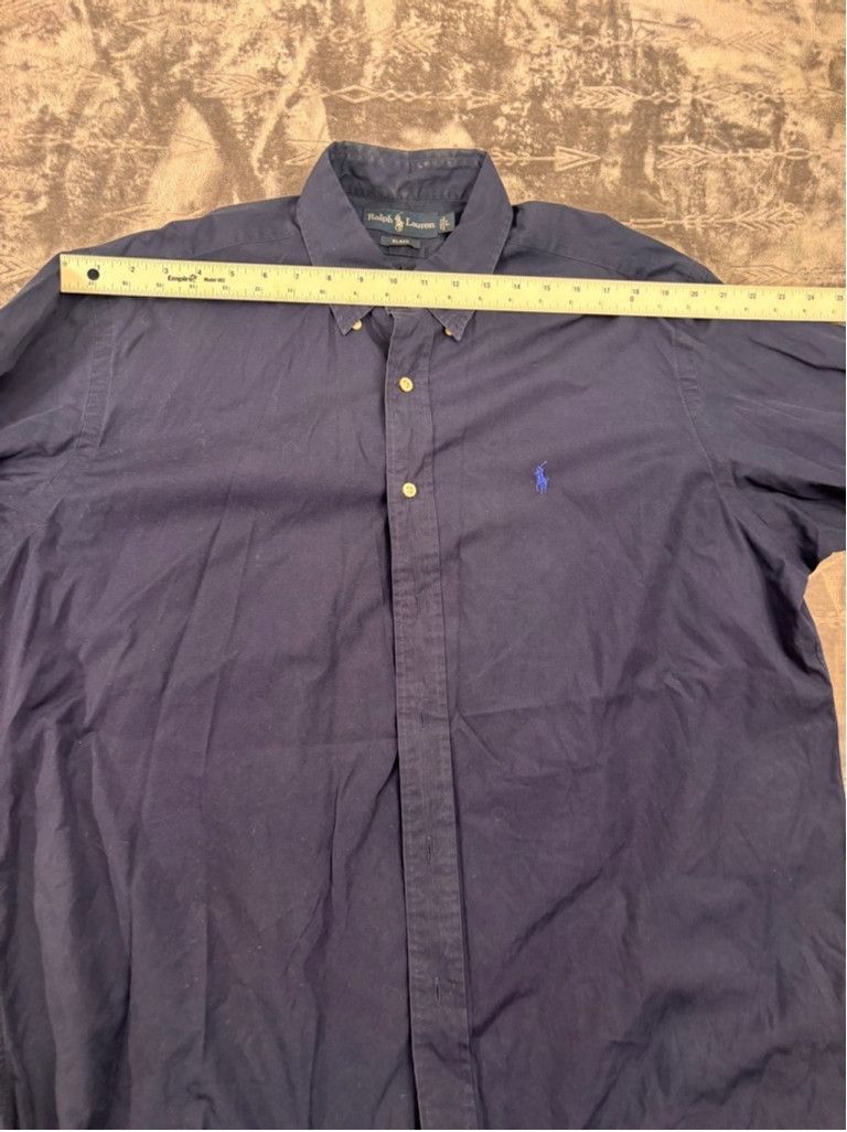 Ralph Lauren Men's Ralph Lauren Button Down Shirt Size L Blue Size US L / EU 52-54 / 3 - 4 Thumbnail